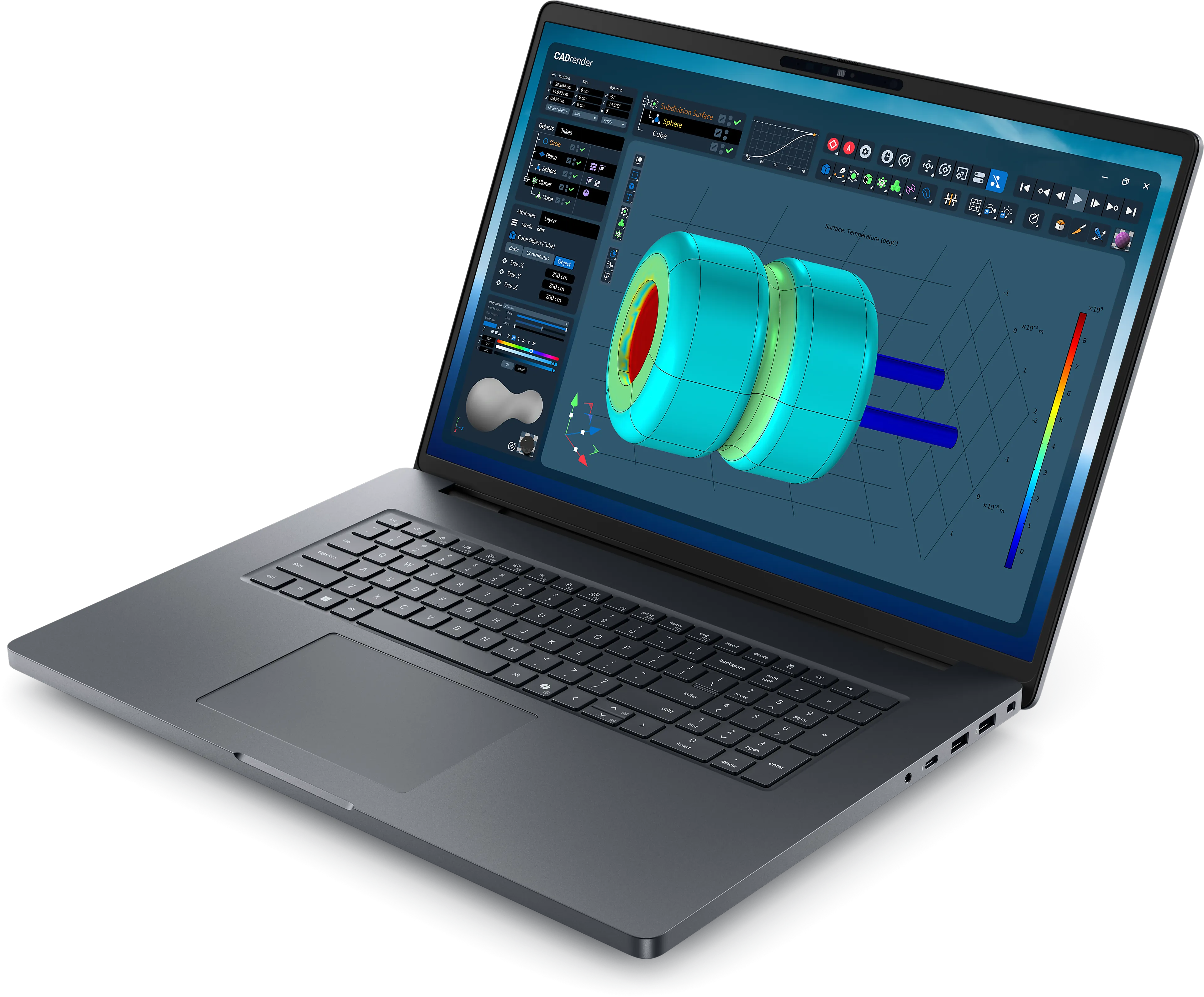 Dell Pro Max MB18250 - 18" QHD+ - Intel Core Ultra 9 285HX - 64Go RAM - 1To SSD - NVIDIA RTX PRO 3000