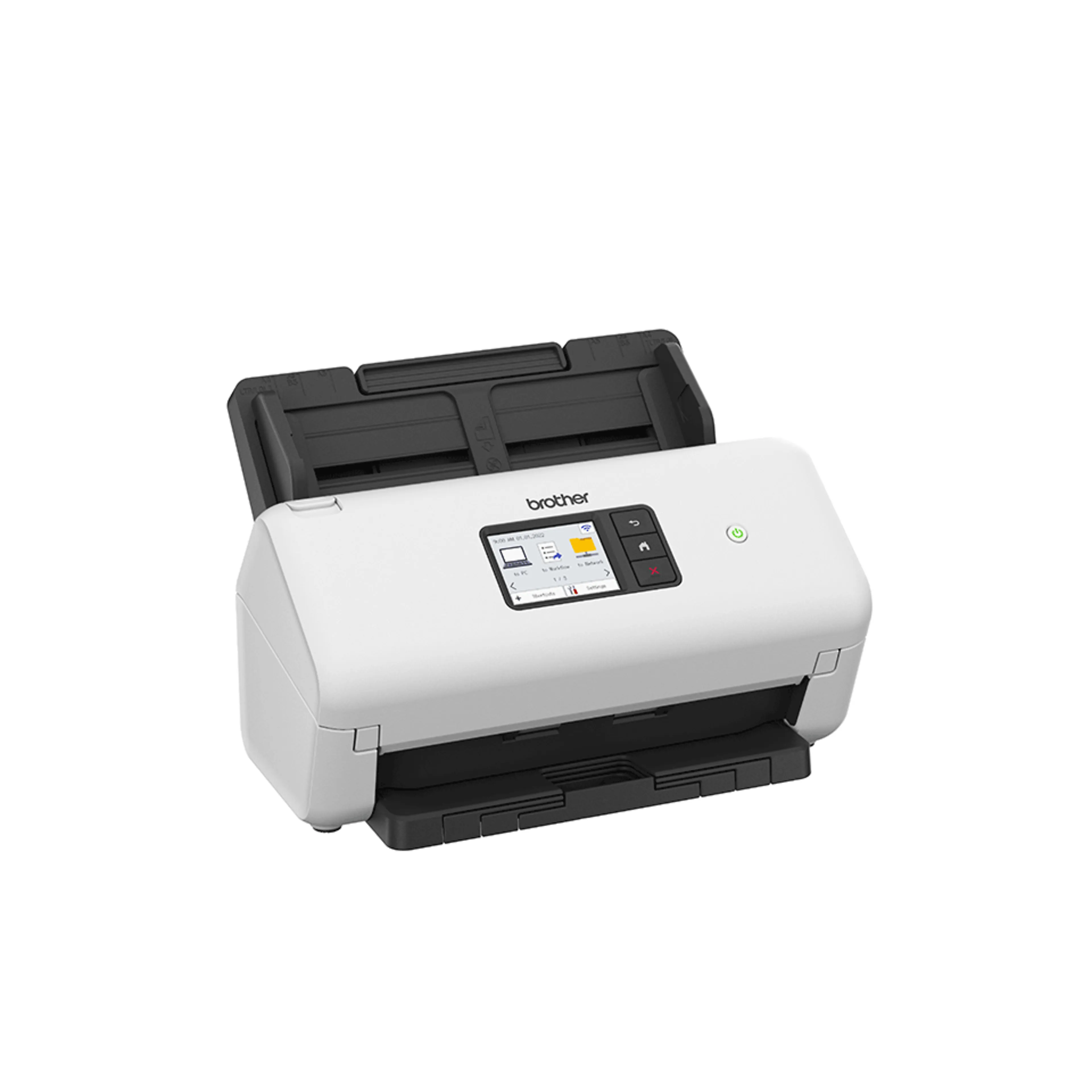 Brother desktopscanner ADS-4550W - dubbelzijdig scannen - 35 ppm - 600 x 600 dpi - 512MB RAM