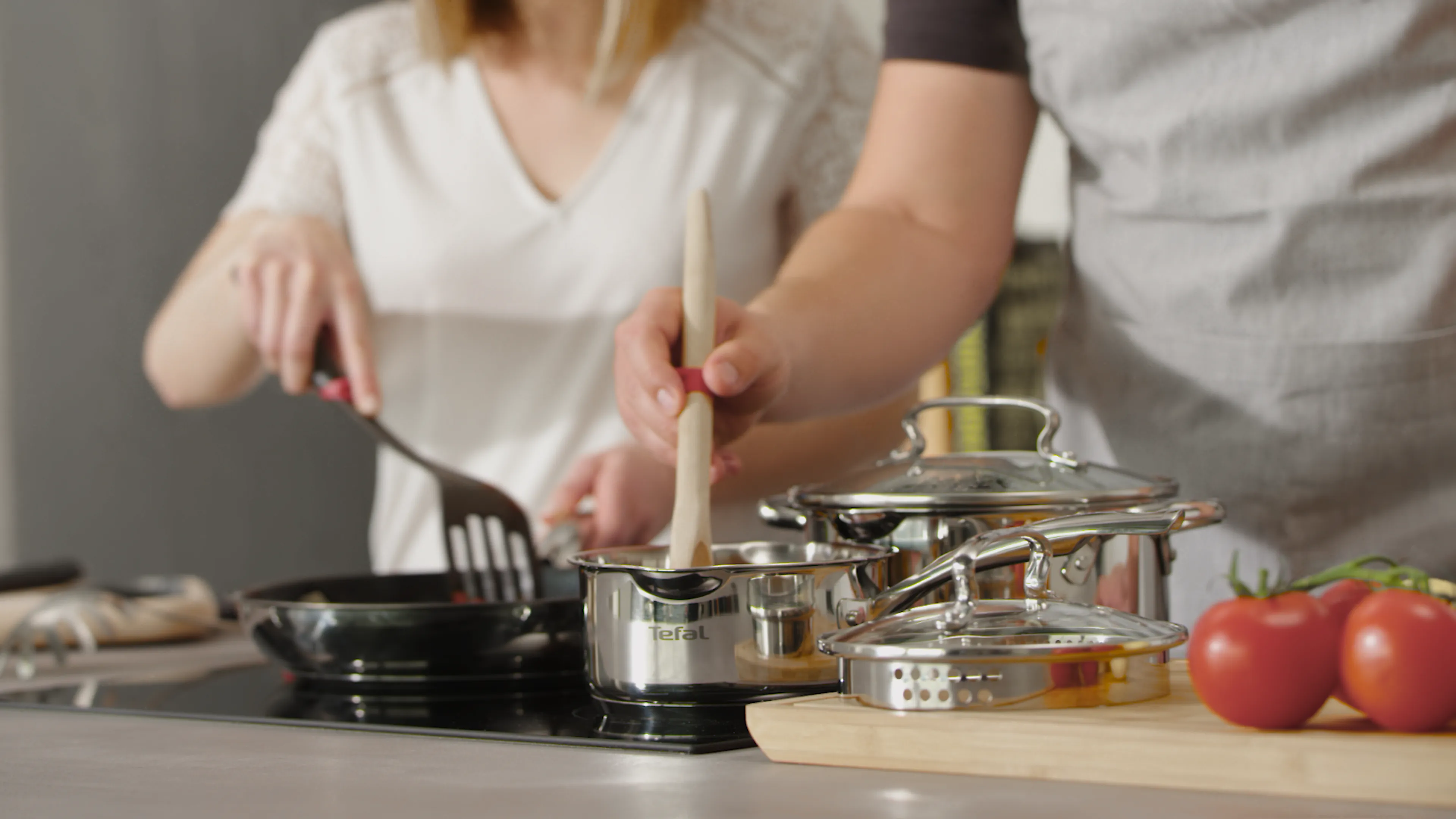 Tefal Duetto+ G719S735 - 4-delige kookset
