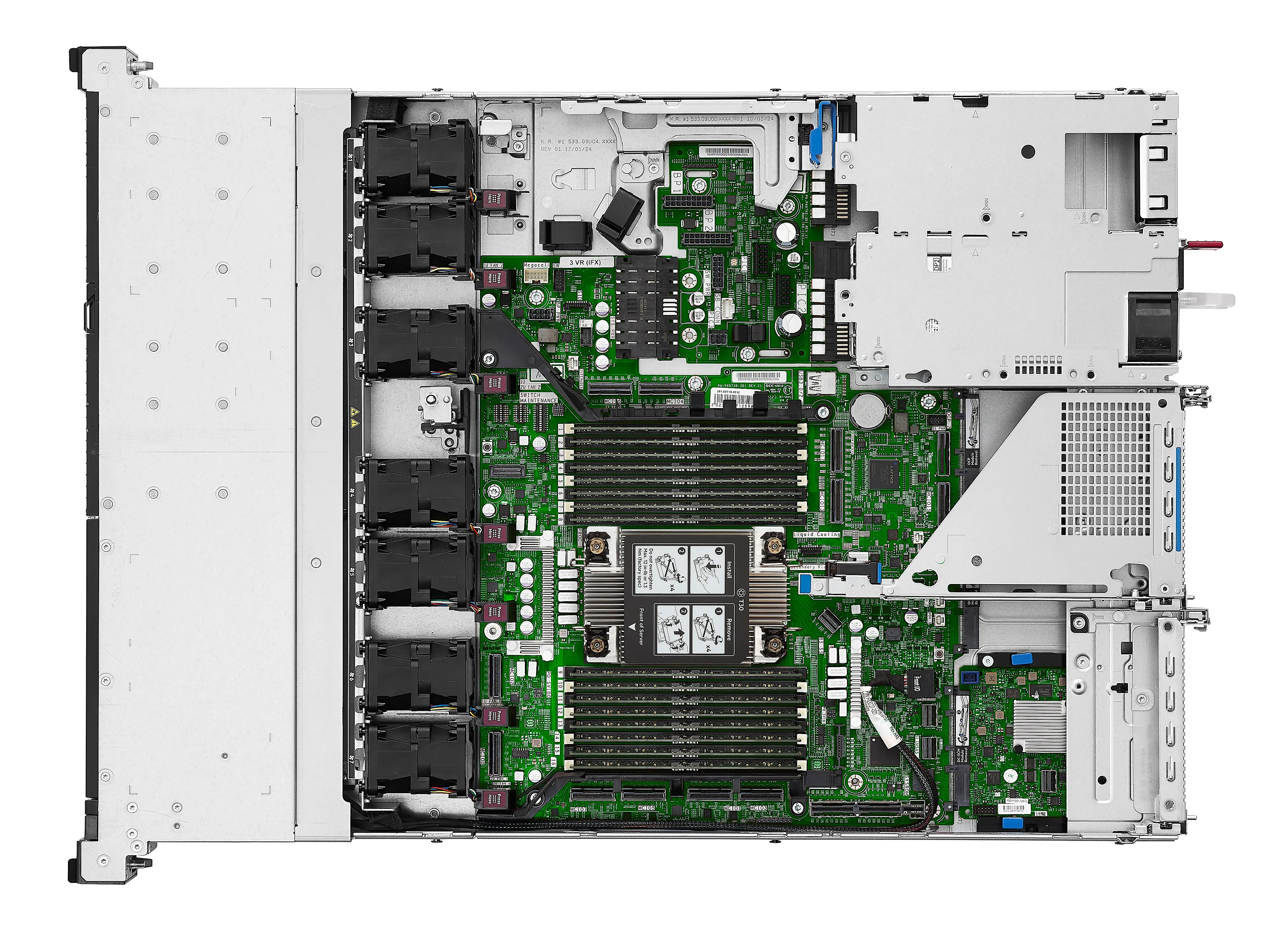 HP Enterprise ProLiant DL320 Gen12 6515P 2.3GHz 16 cores 1P 64GB RAM 8SFF MR408i-o 2x1000W ps EU