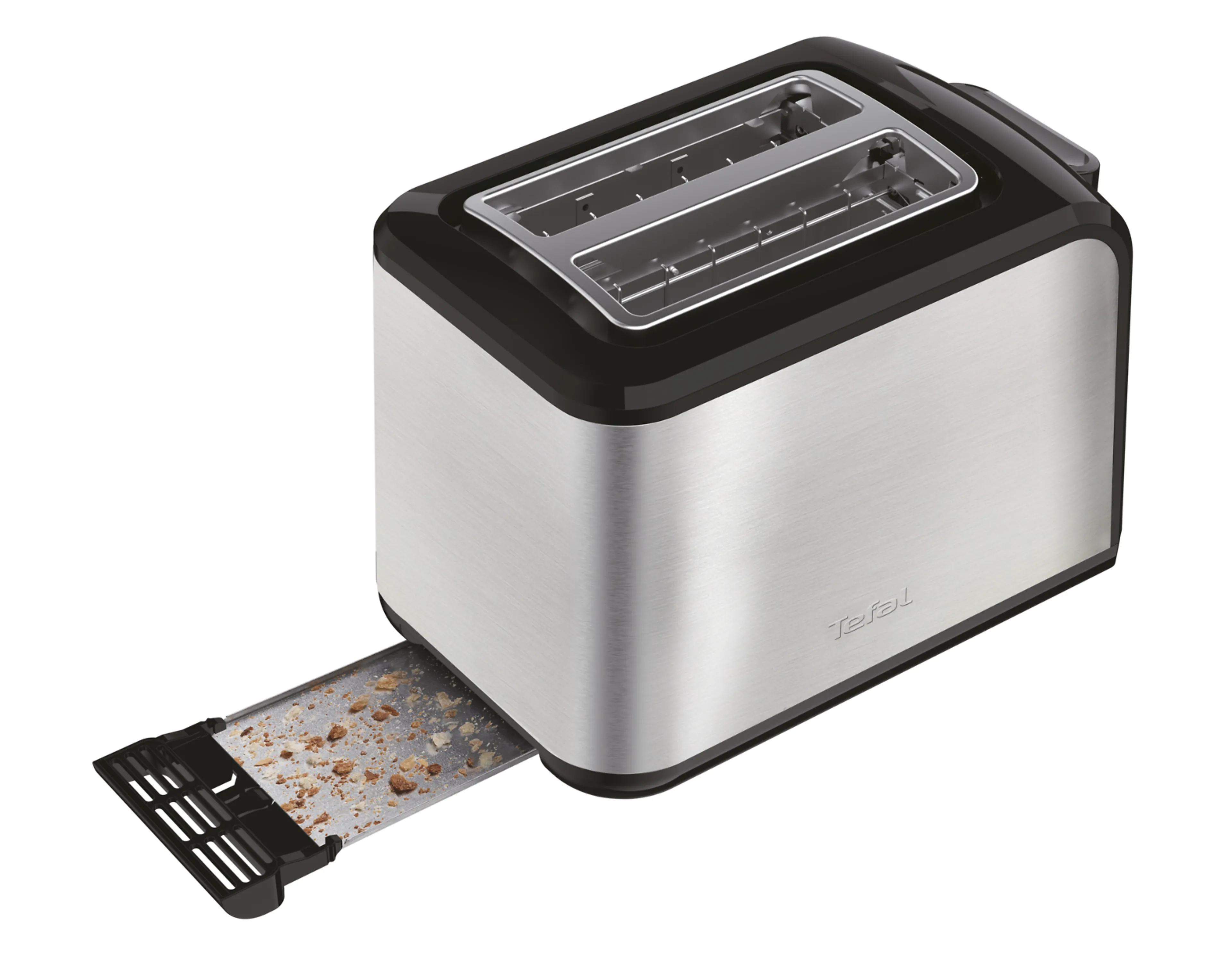 Tefal Express TT410D - 3 functies - 7 bruiningsniveaus - roestvrijstaal