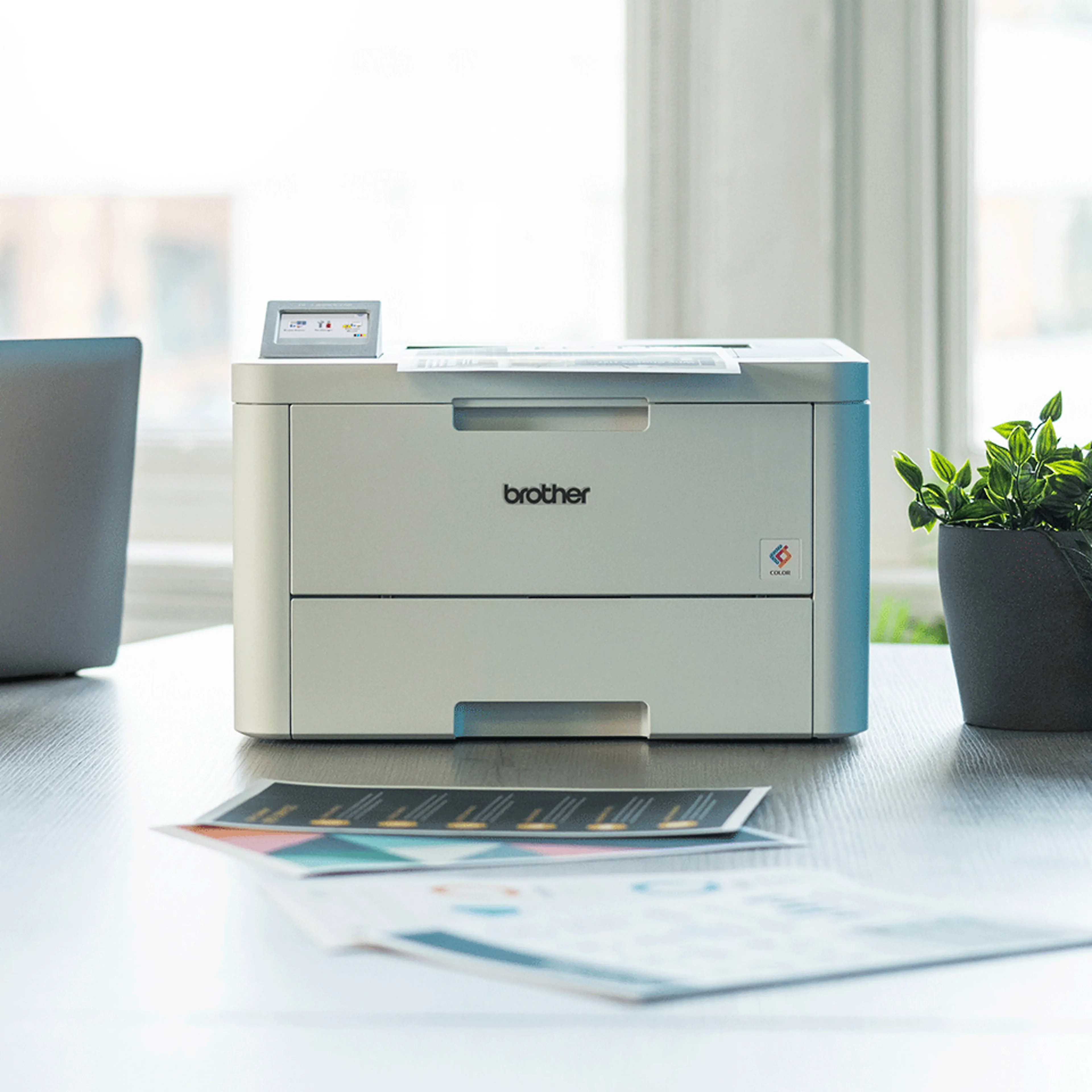 Brother kleurenledprinter HL-L8230CDW - draadloos - dubbelzijdig printen - 512 MB geheugen