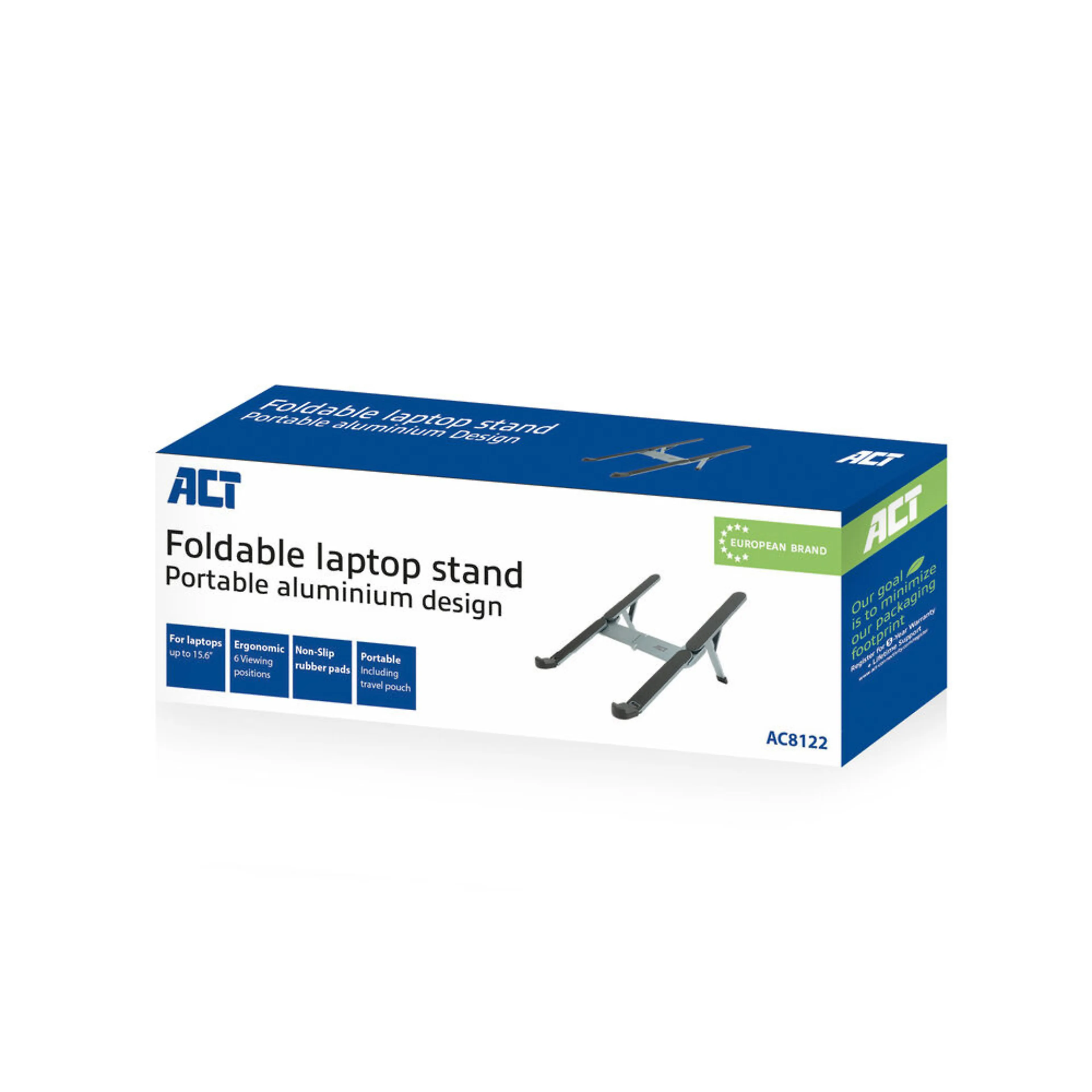 ACT Monitorarm 34i office solid pro - gasveer - paalbevestiging - 2 schermen