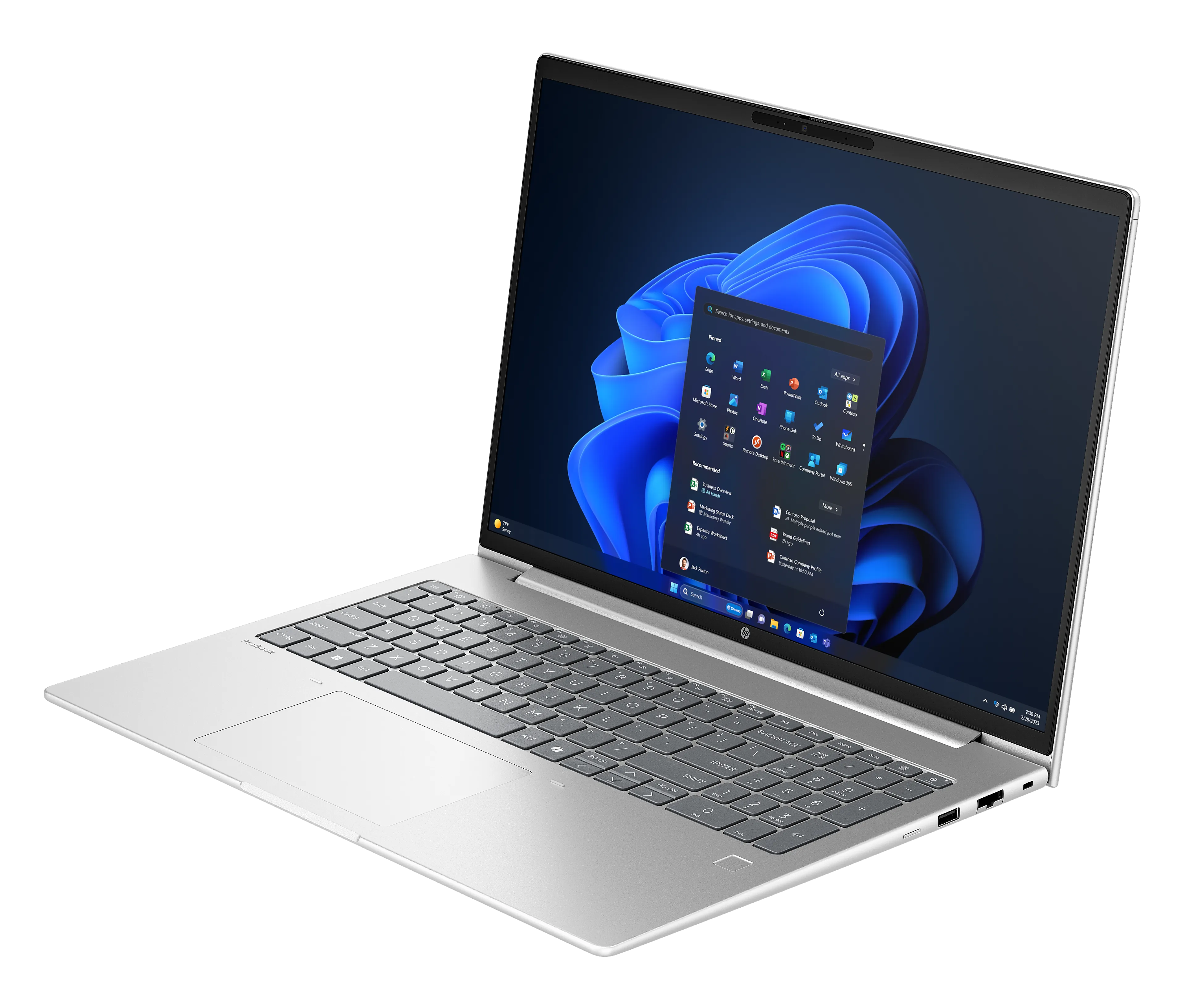 HP ProBook 4 G1i AI - 16" - Intel Core Ultra 7 - 16GB - 512GB