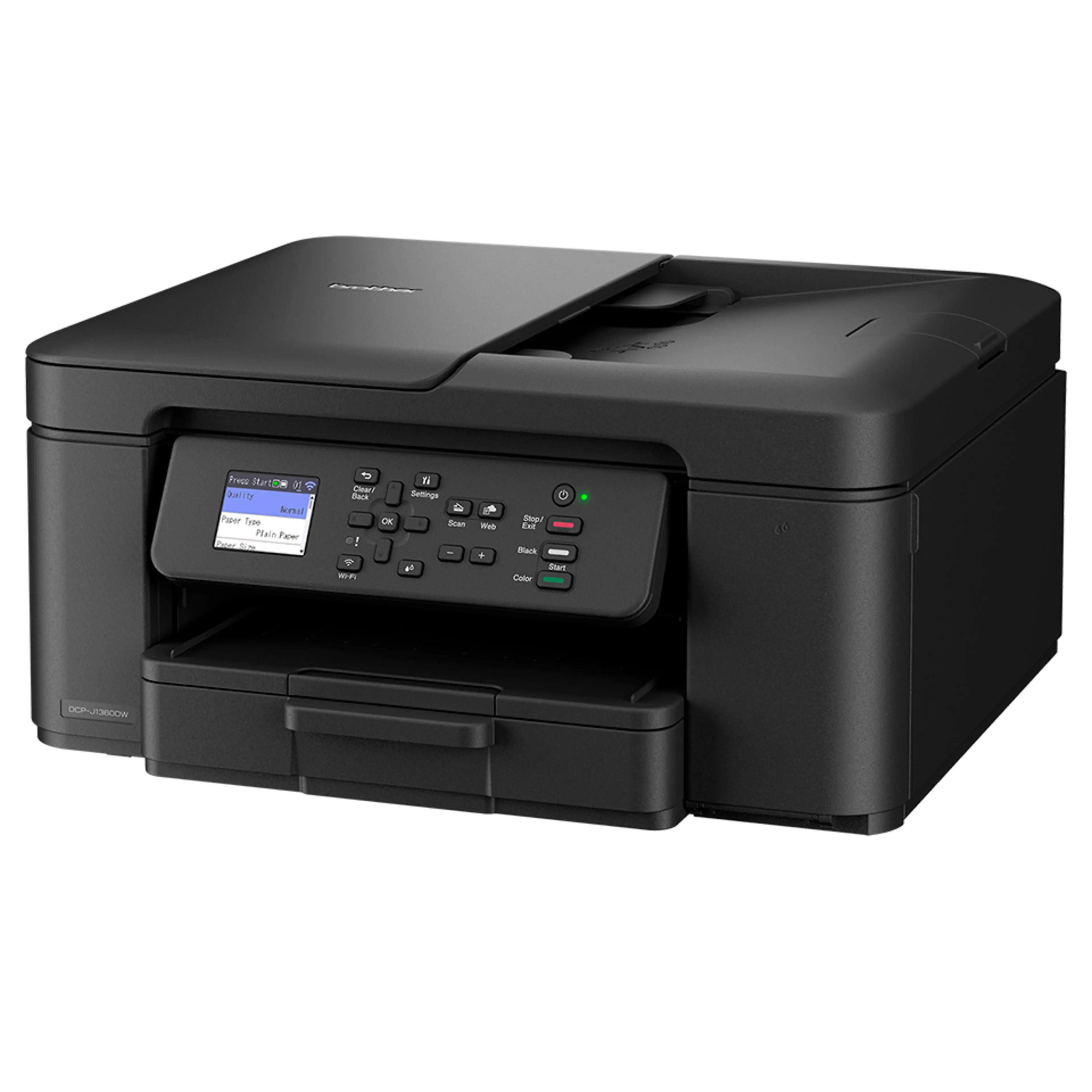 Brother DCP-J1360DW all-in-one kleureninkjetprinter - draadloos - lcd kleurenscherm - papierlade 150 vel