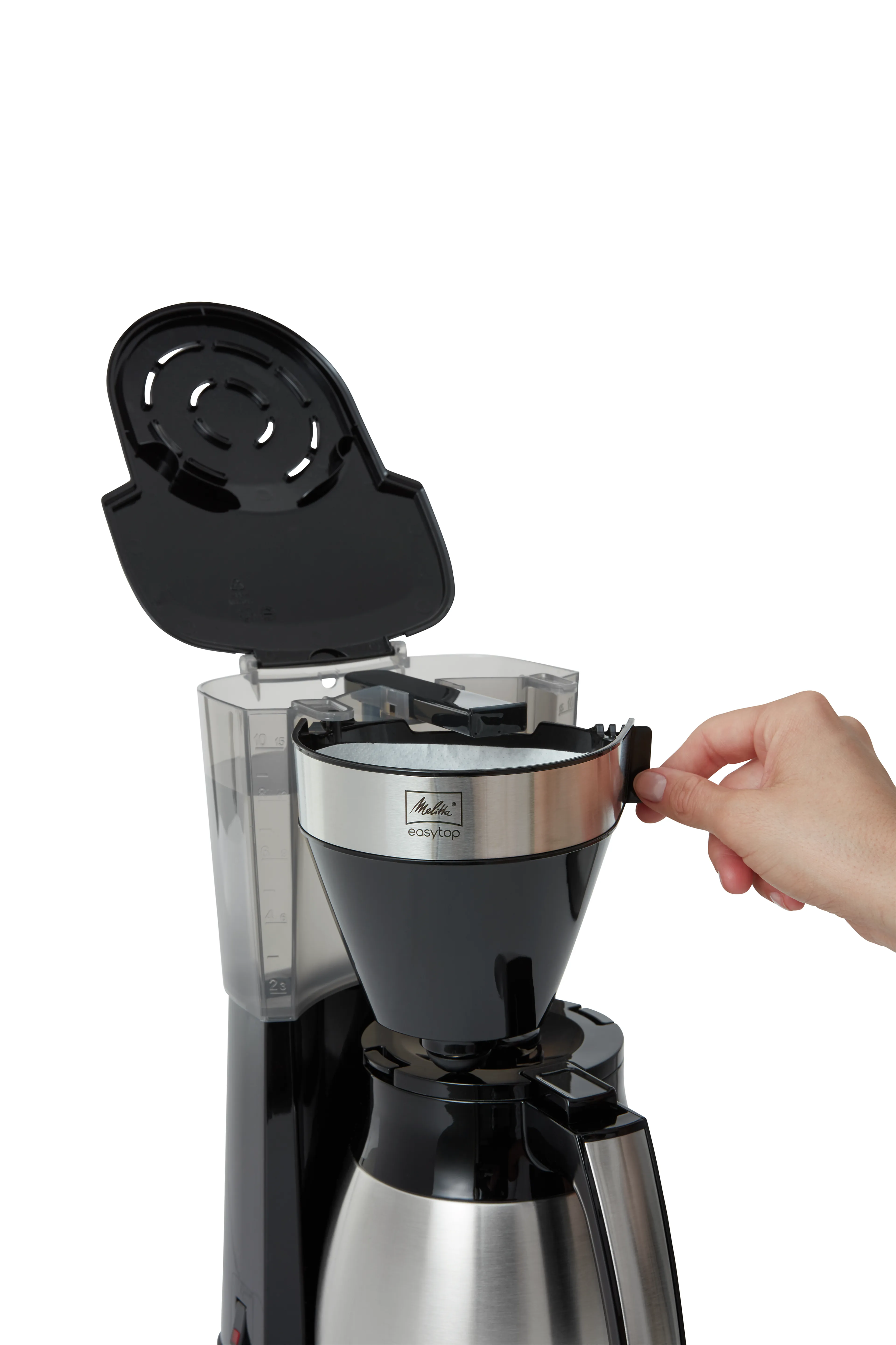 Melitta Easy Top Therm II 1023-10 - 1050W - 1,25 l - 10 kopjes - druppelstop