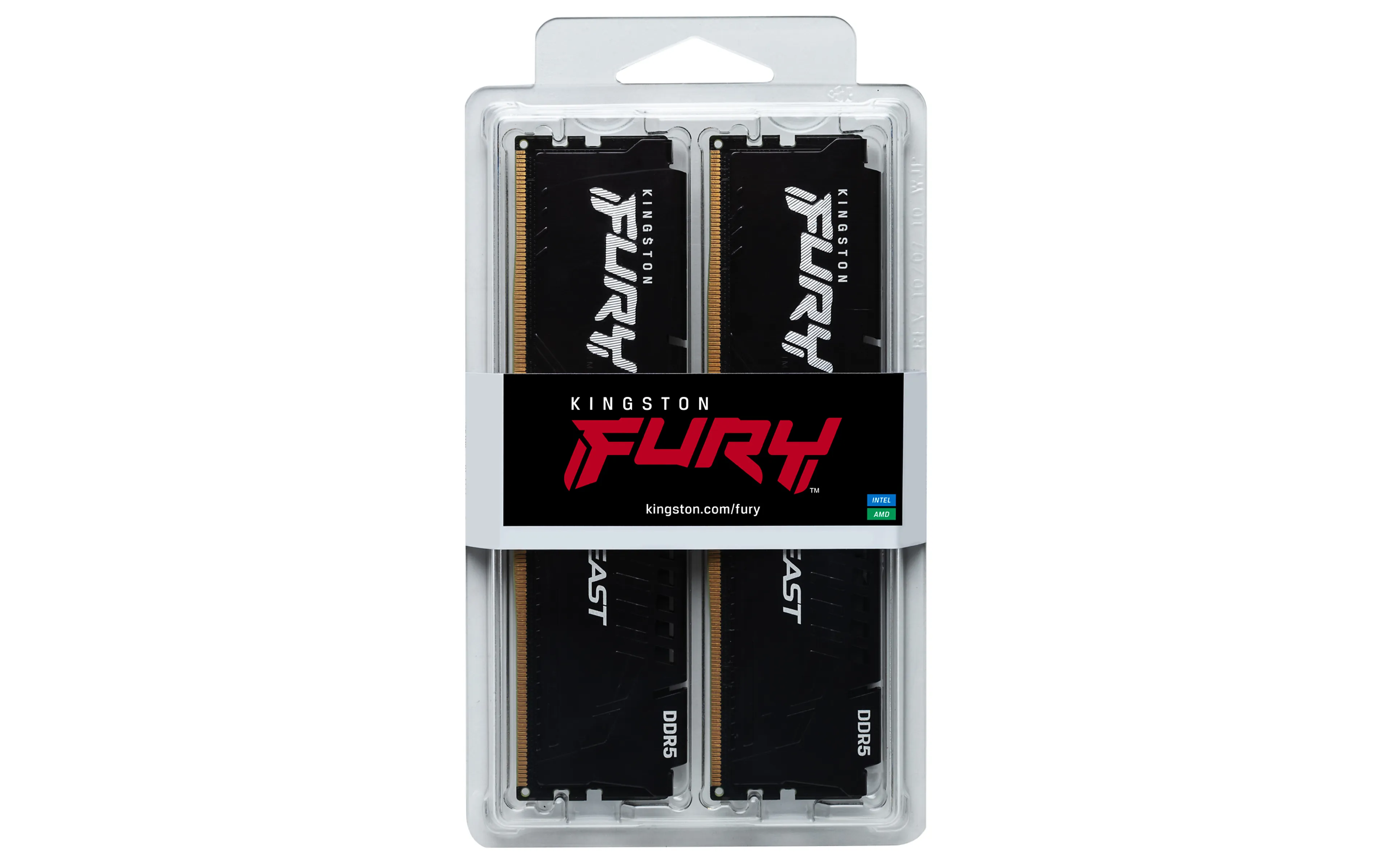 Kingston FURY Beast 16 Go 5600 MT/s DDR5 CL40 DIMM kit de 2 black