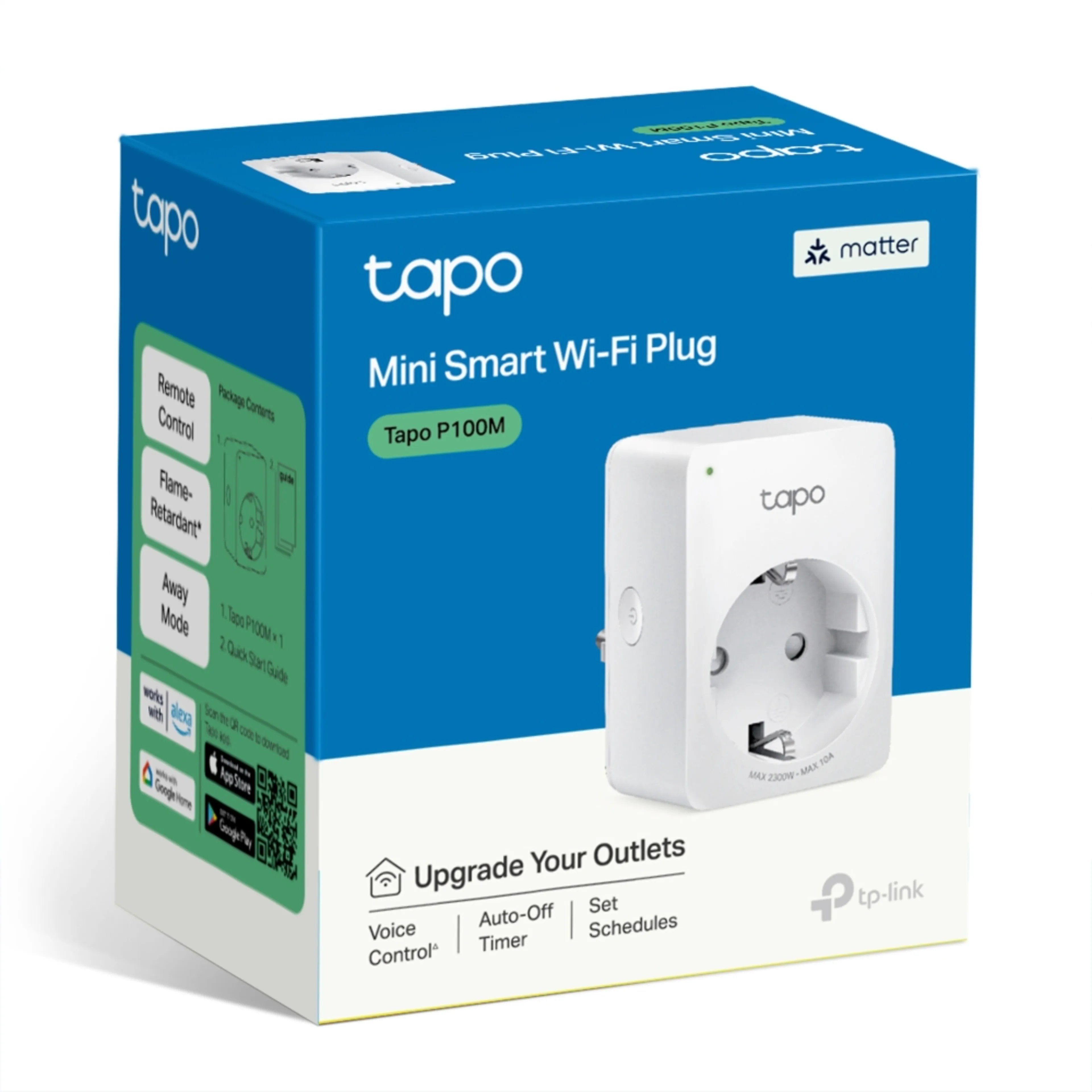 TP-Link Tapo P100M - mini smart wi-fi plug