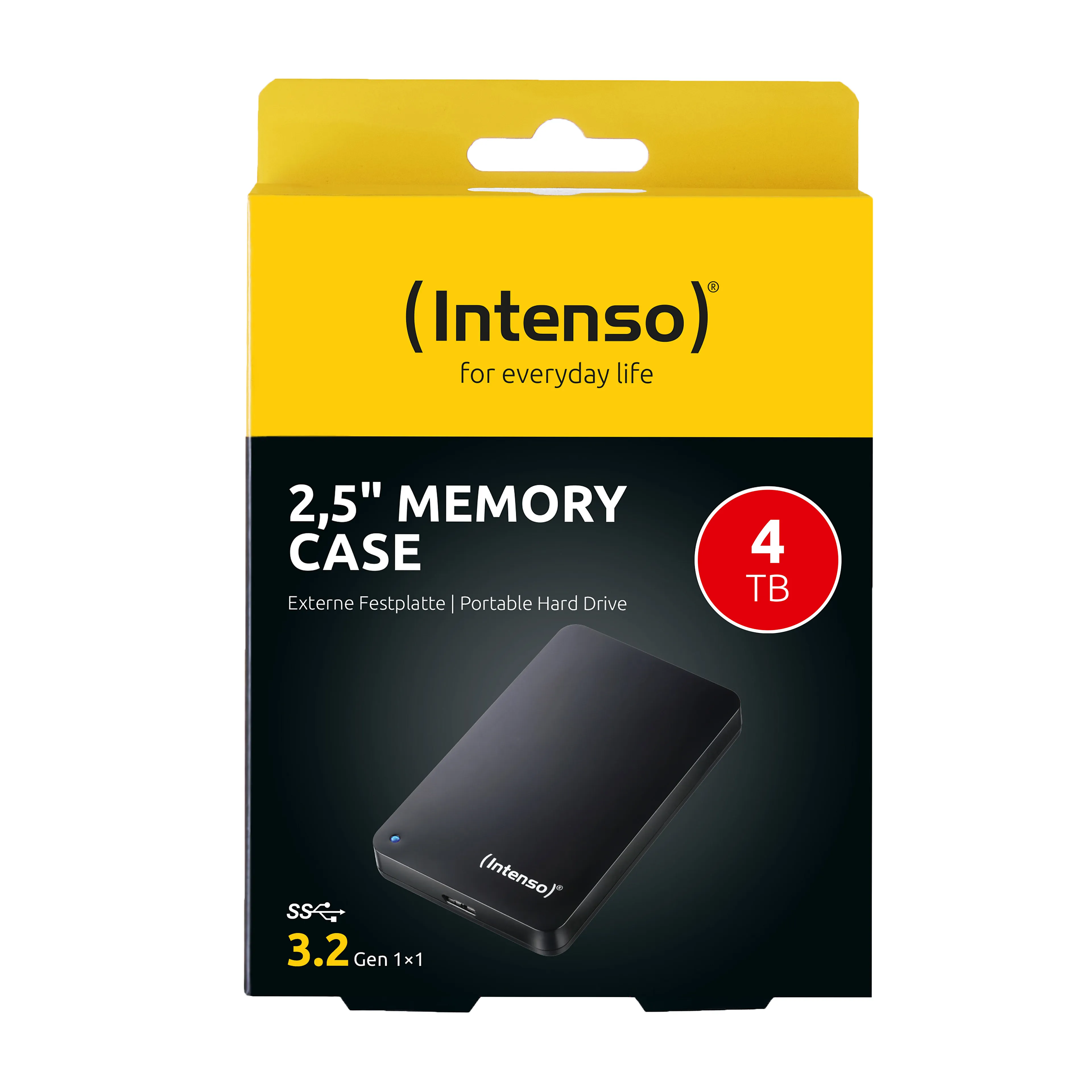 Intenso mémoire externe 4To 2,5" USB 3.0 5400rpm 8MB cache