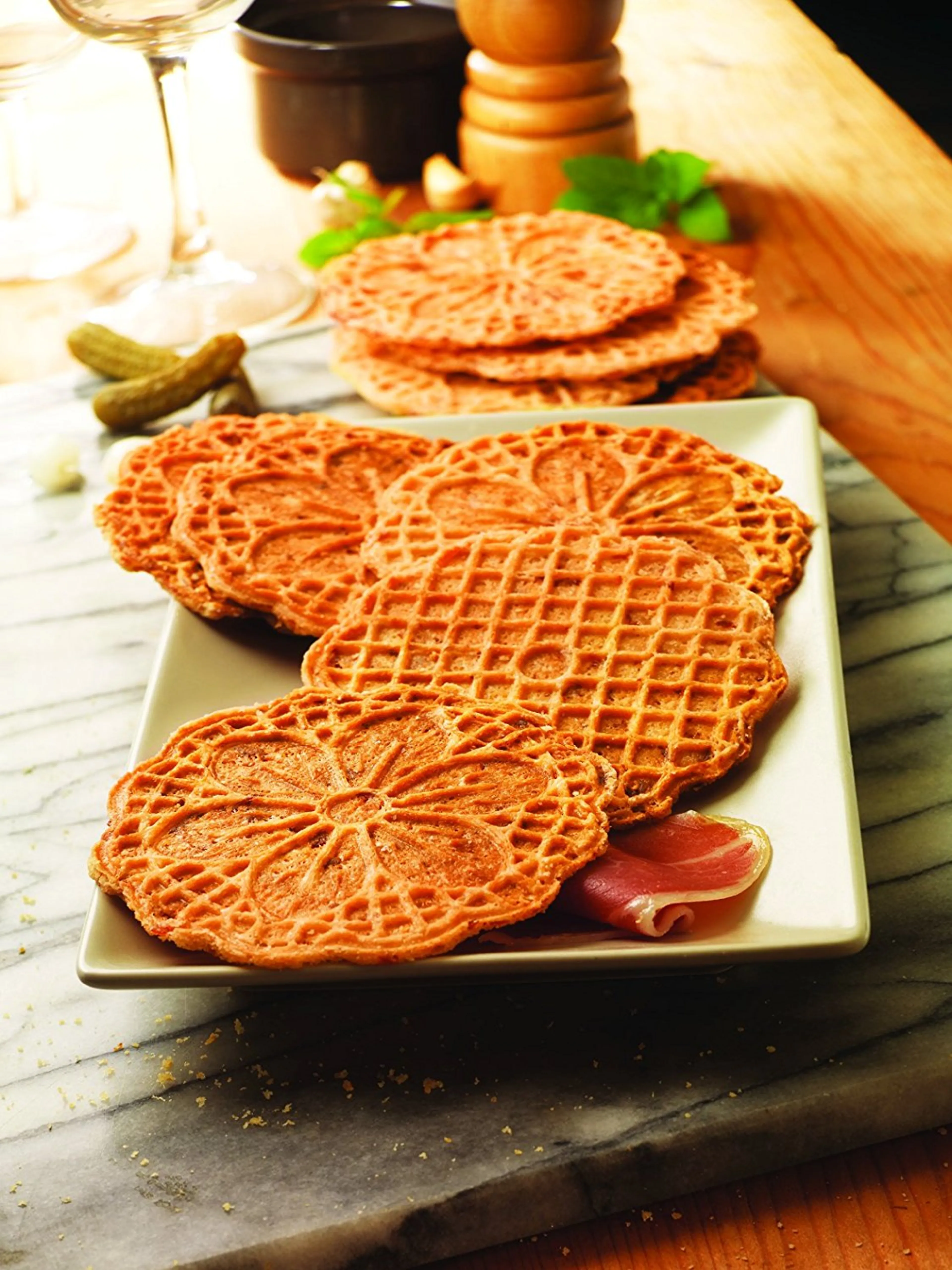 Tefal bloemvormige wafelplaten Snack Collection