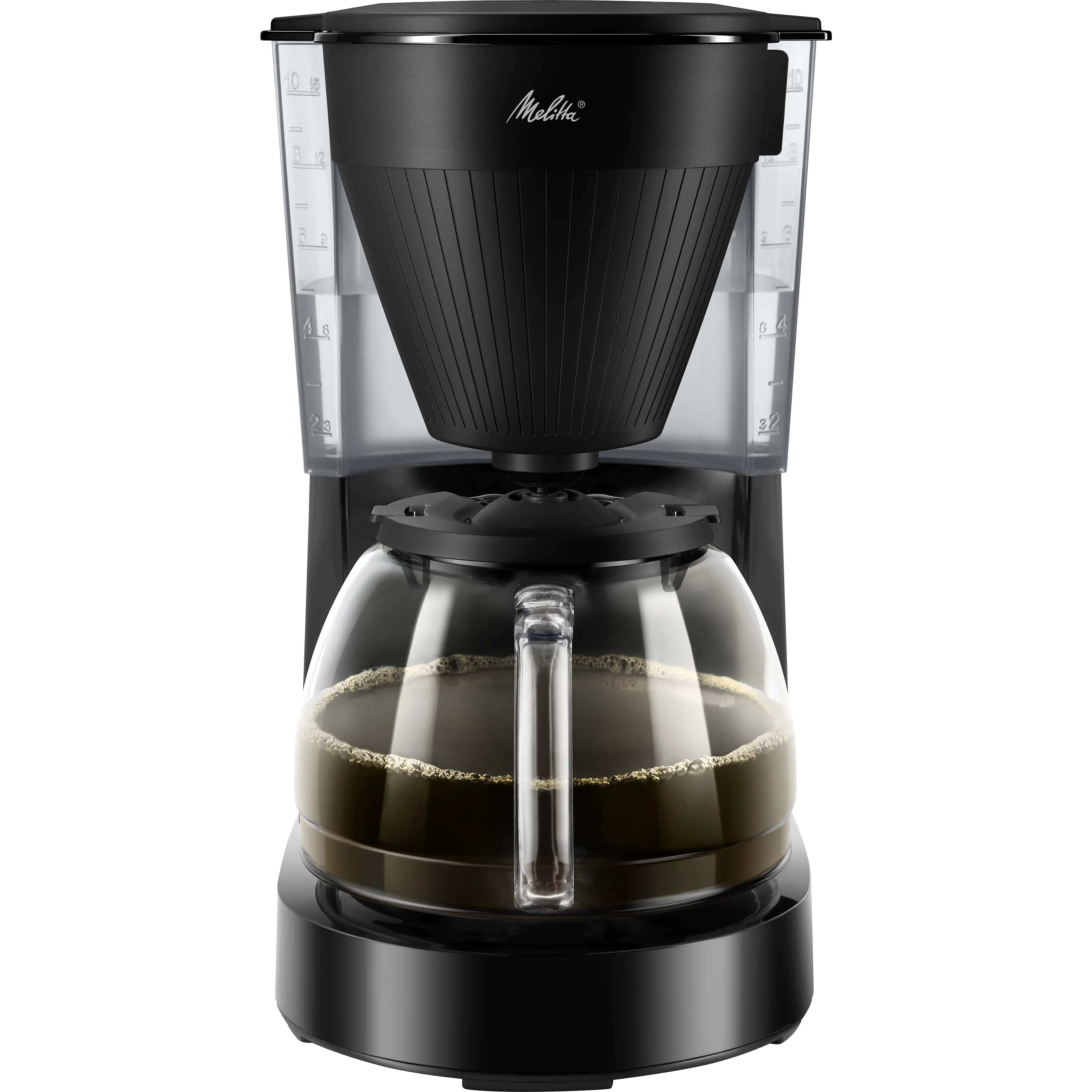 Melitta Easy II Next 1023-03 - zwart - glazen kan - 1080 watt