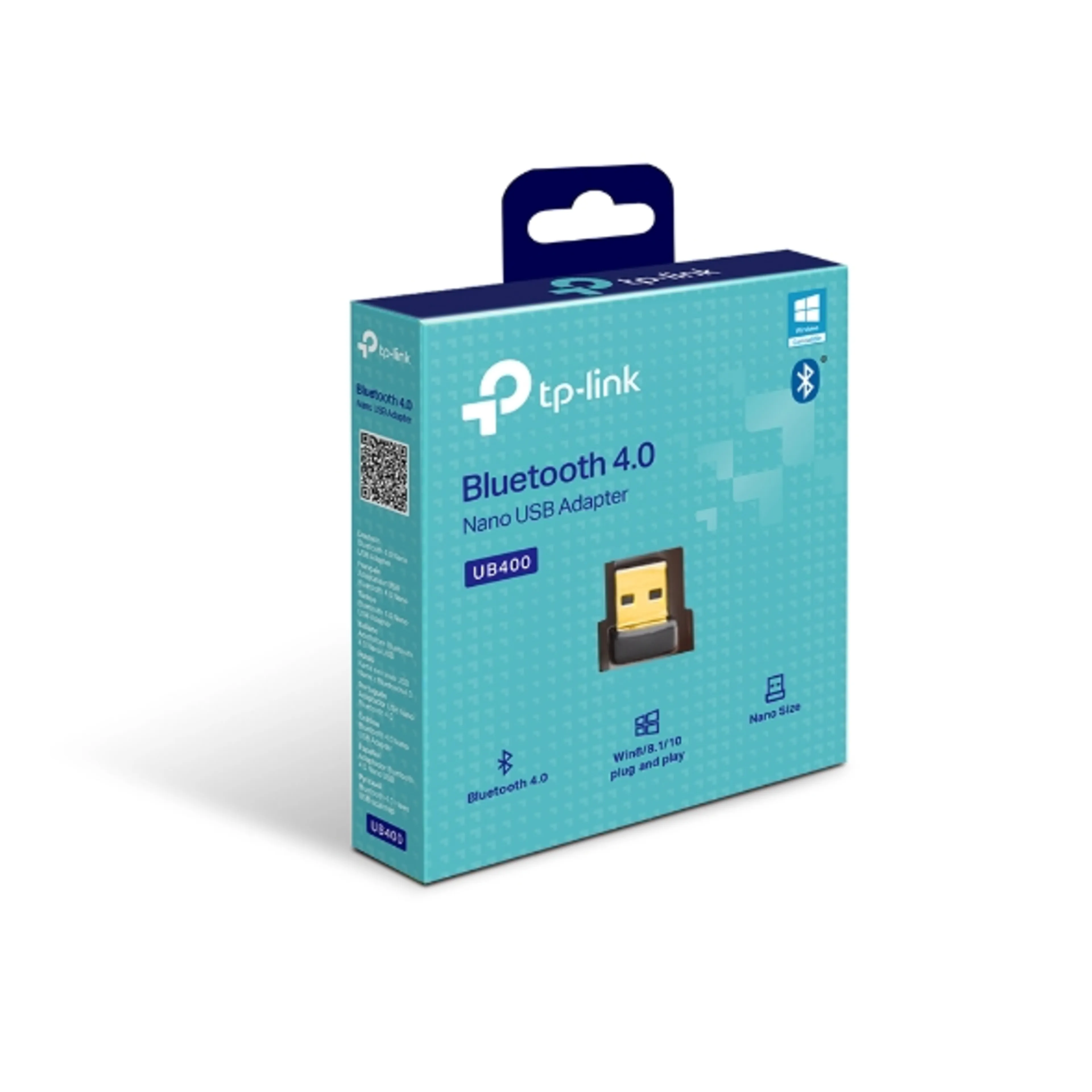 TP-Link Bluetooth Nano USB Adapter UB400 - bluetooth 4.0 - USB 2.0 - nano size