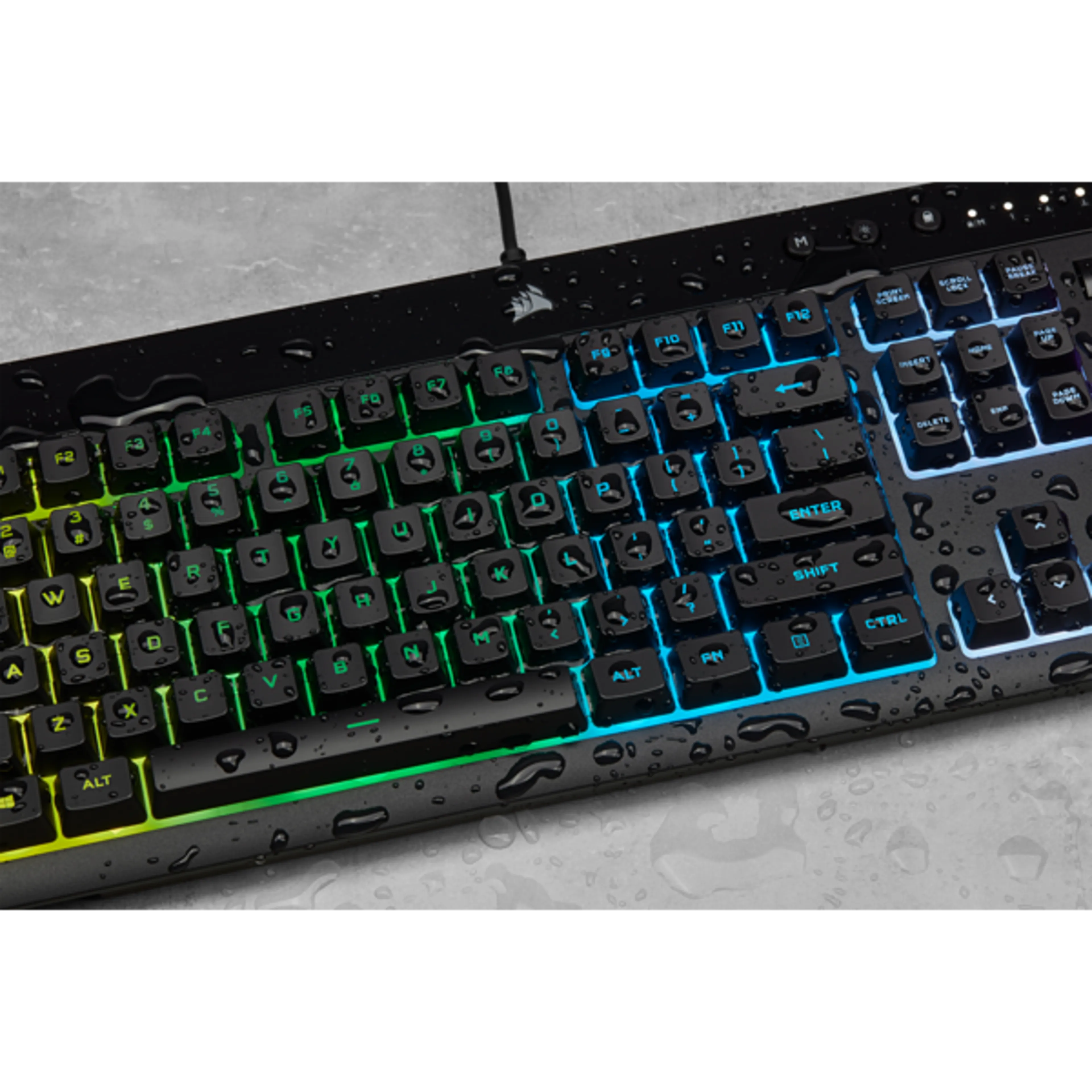 Outlet K55 RGB PRO - gaming - USB 2.0 Type-A - 111 toetsen - IP42 bescherming