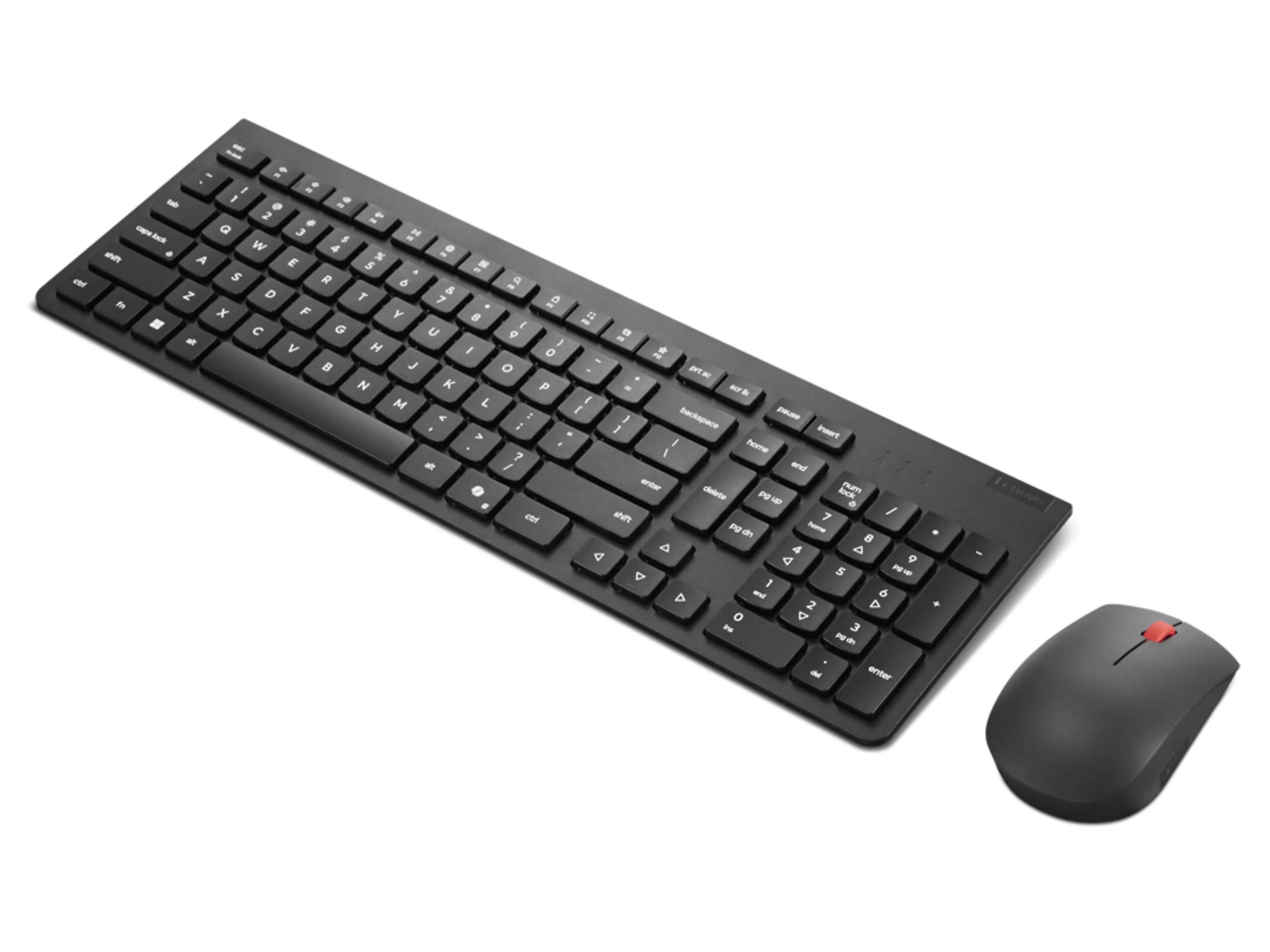 Lenovo Essential Wireless Combo Keyboard & Mouse Gen2 - zwart - draadloos - Copilot-toets