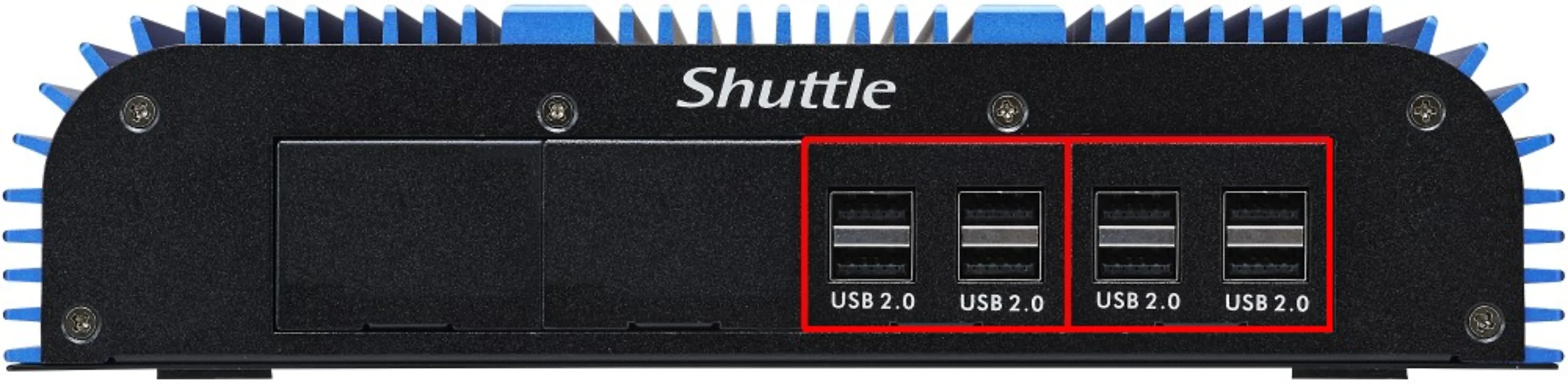 Shuttle Module USB01 4 ports USB 2.0 carte fille pour Box-PC Shuttle