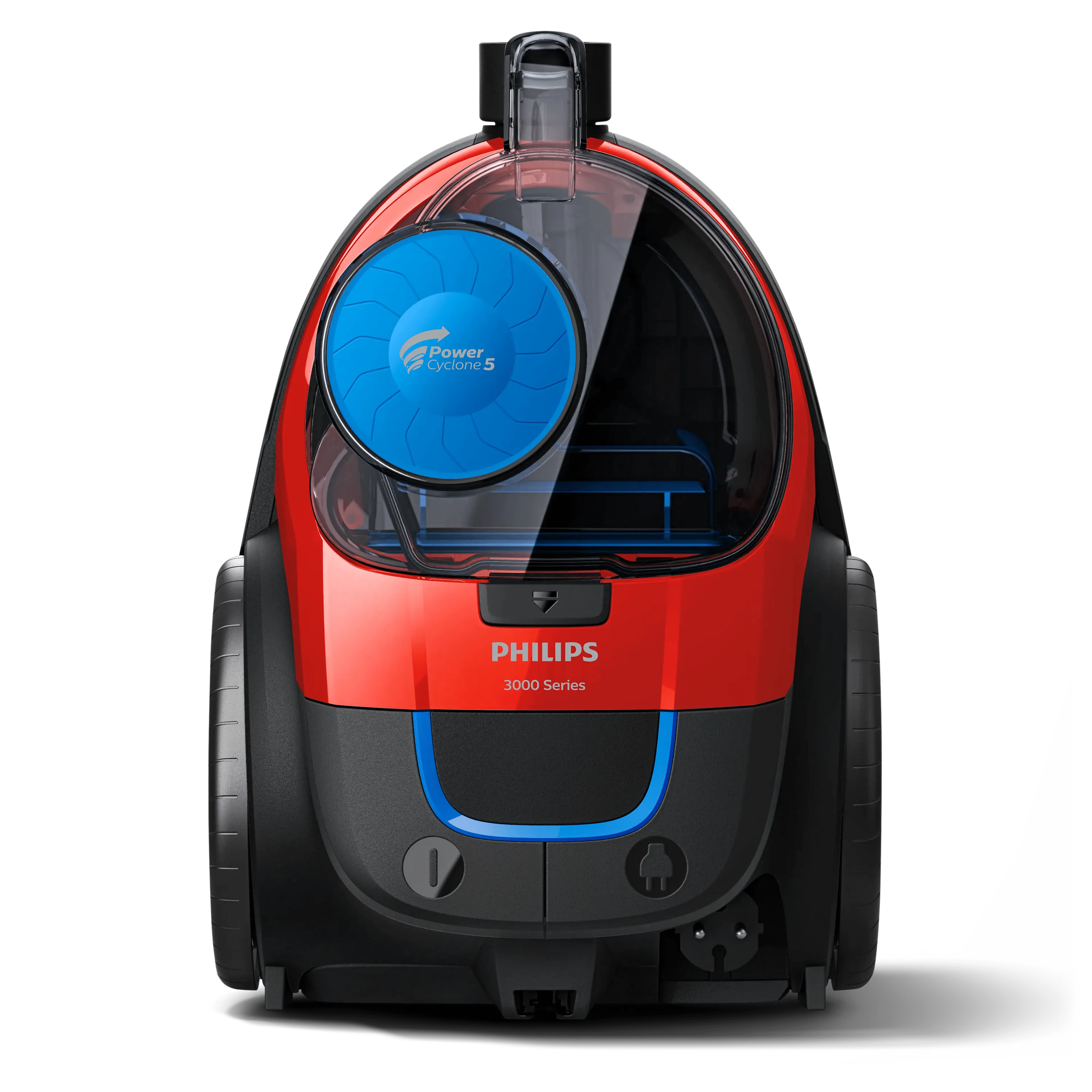 Philips 3000 series Aspirateur sans sac PowerPro Compact FC9330/09 - 900W - TriActive - Monza red
