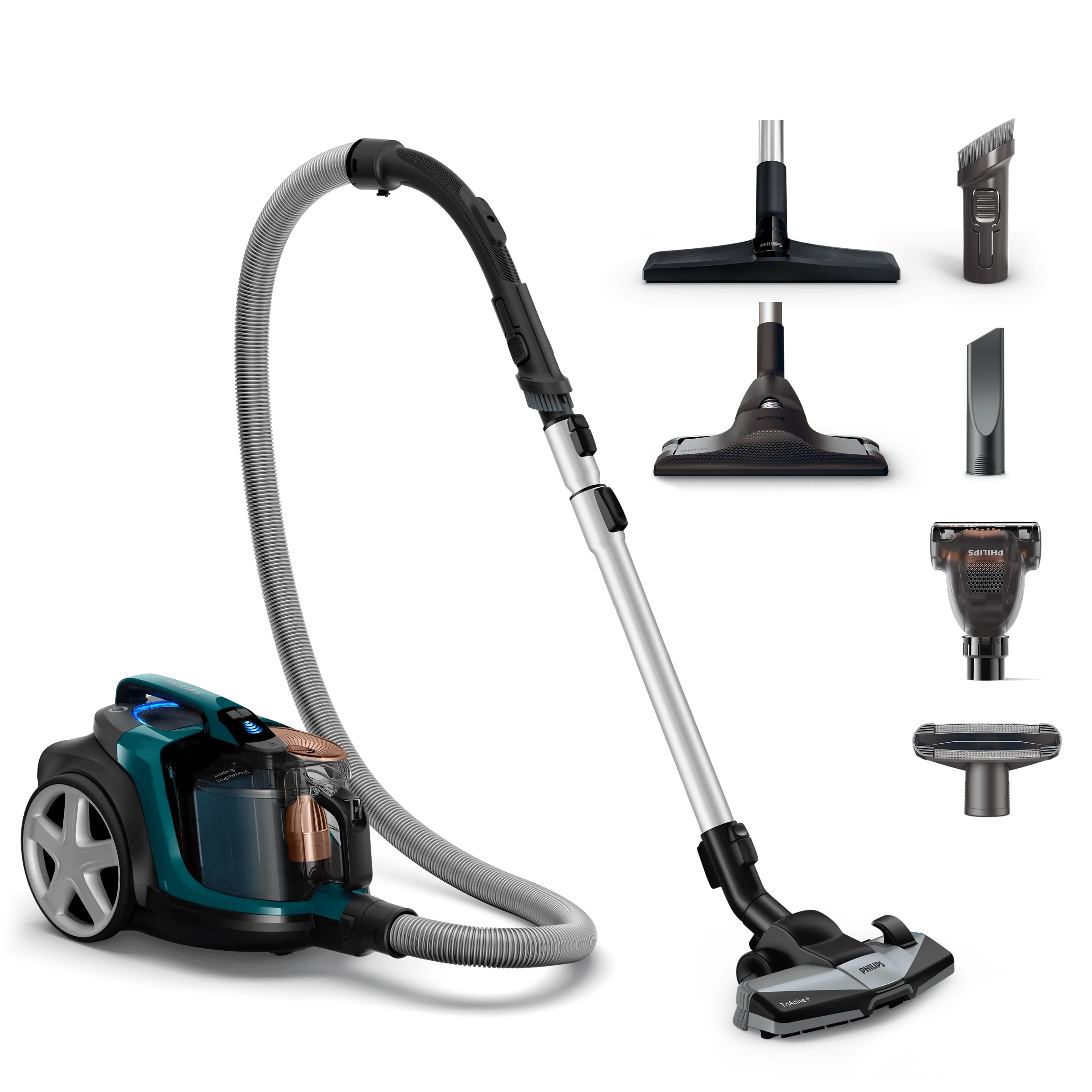 Philips PowerPro Expert Aspirateur sans sac 900W PowerCyclone 8 bac 2L rayon 10m