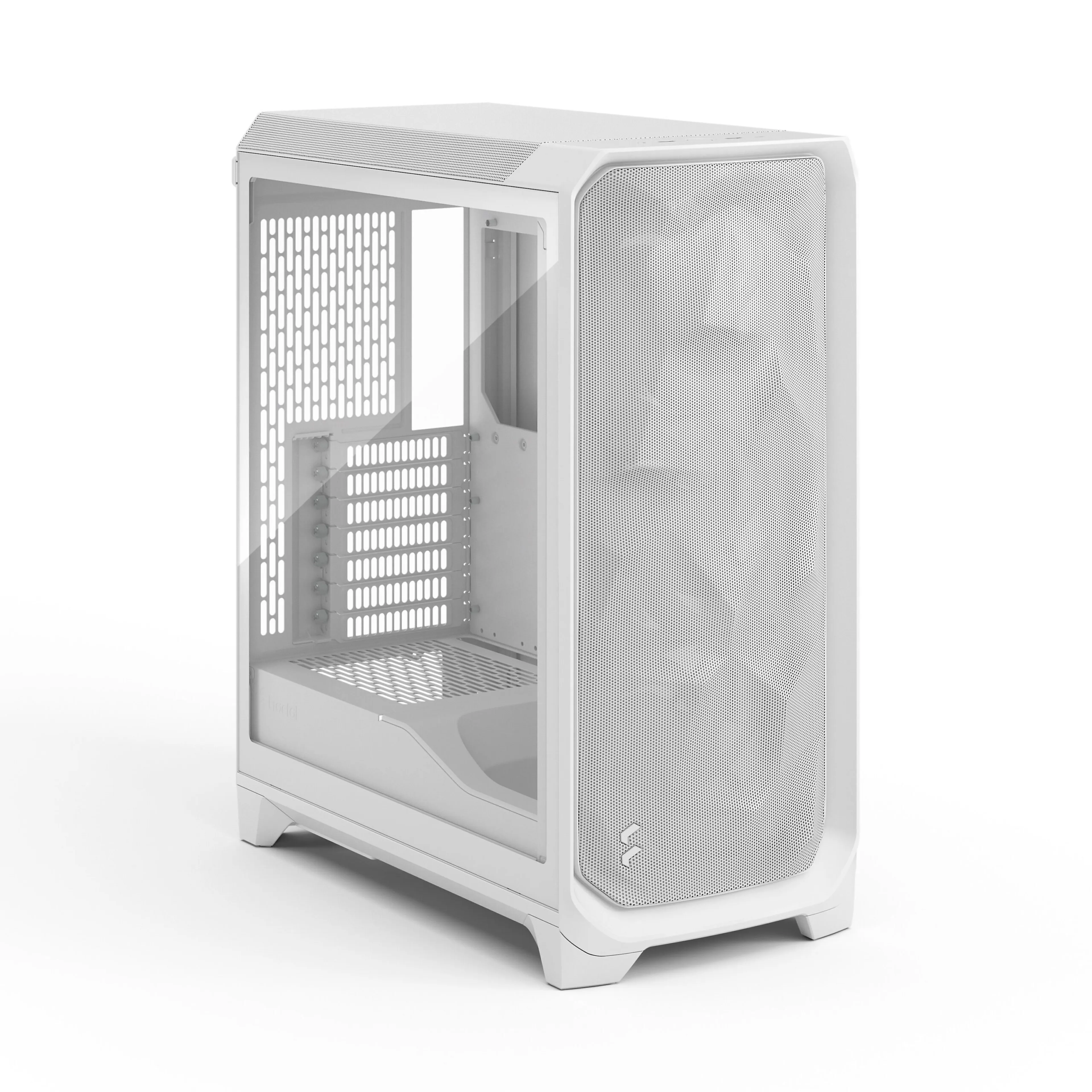 Fractal Design Meshify 3 White TG Clear Tint - E-ATX compatibel - USB Type-C 20 Gbps - 3 Momentum 14 fans