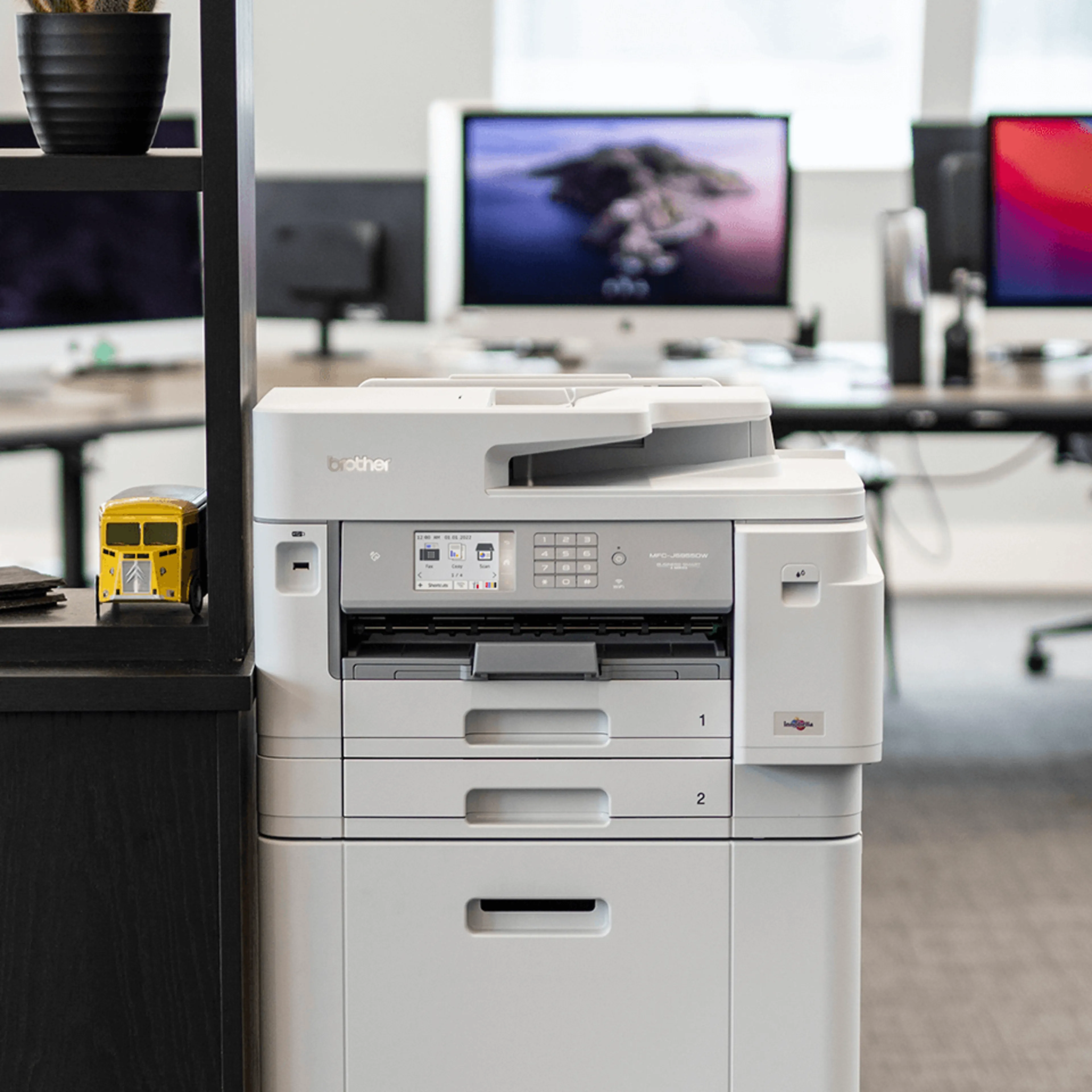 Brother all-in-one kleureninkjetprinter MFC-J5955DW - A3 printmogelijkheden - 33/35 ppm - 512MB geheugen - USB 2.0 Hi-Speed