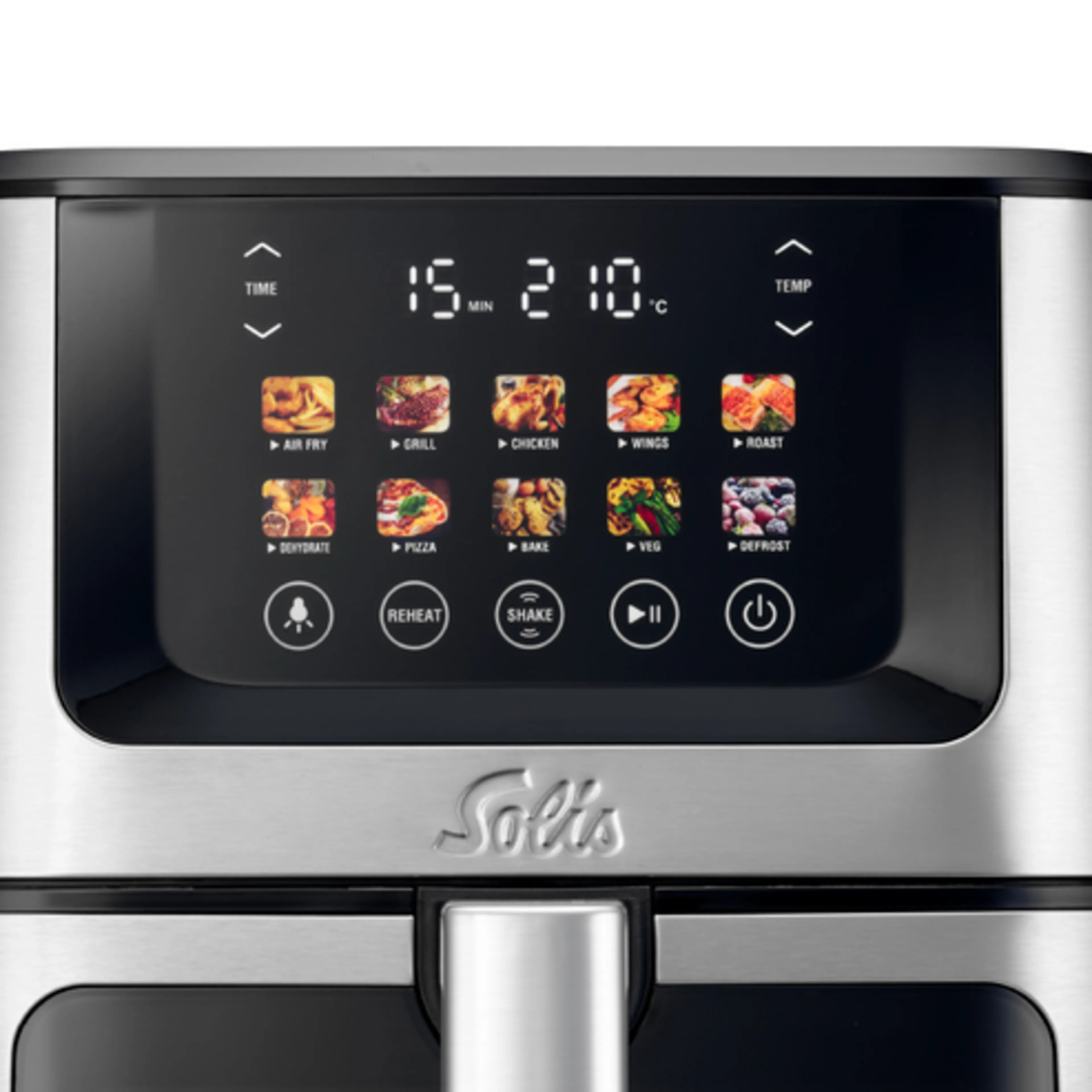 Solis Air Fry & Dry XL - 7,5 liter - 10 programmas - 1870 W