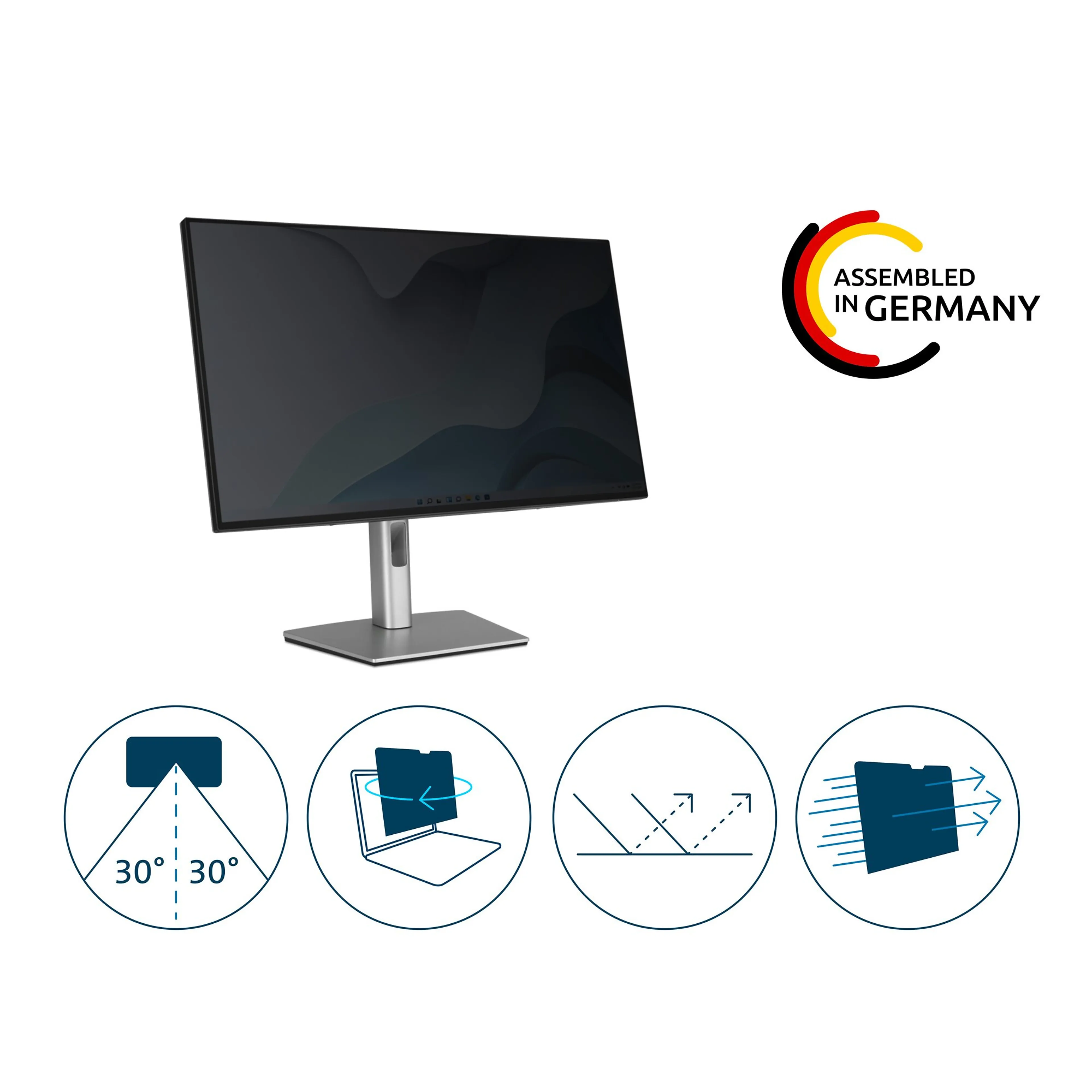 Kensington EQ Privacy Screen Filter voor 27'' monitors 16:9