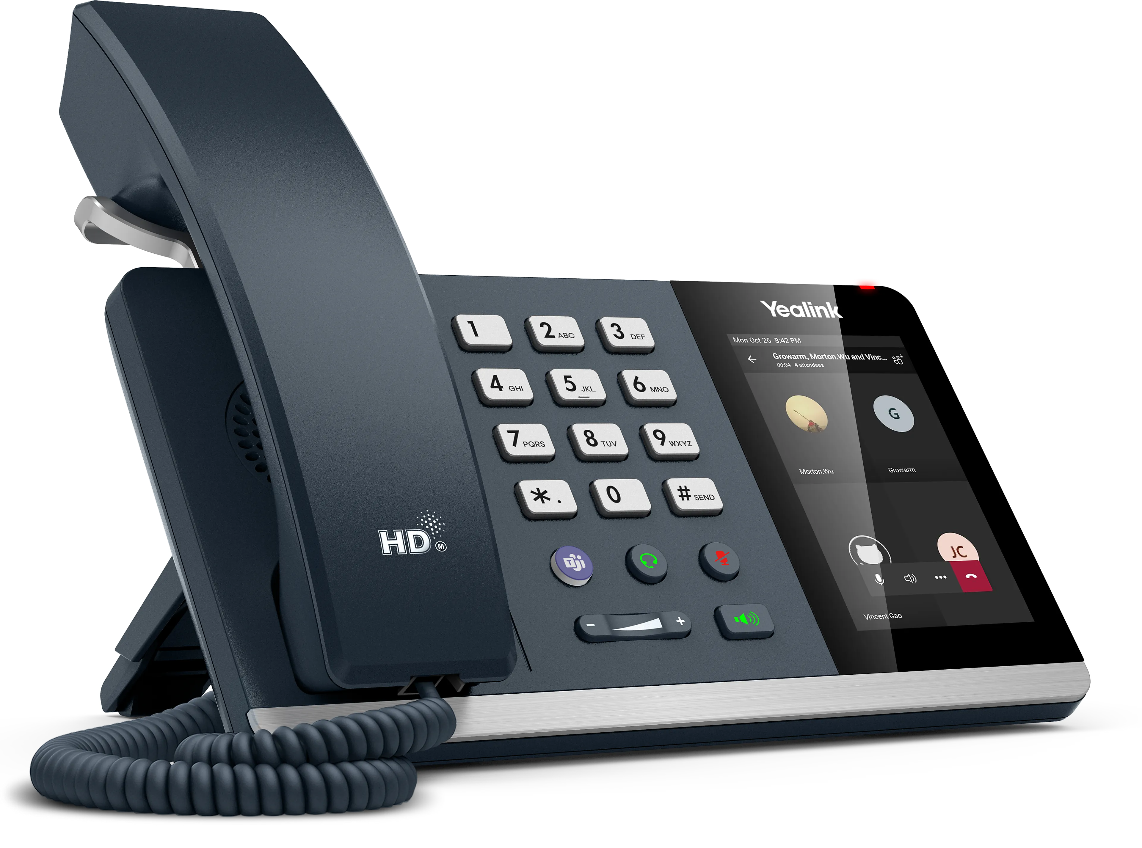 Yealink MP54 E2 Teams - 4 inch touchscherm - Android 13 - Bluetooth 5.2 - Dual Band Wi-Fi 5