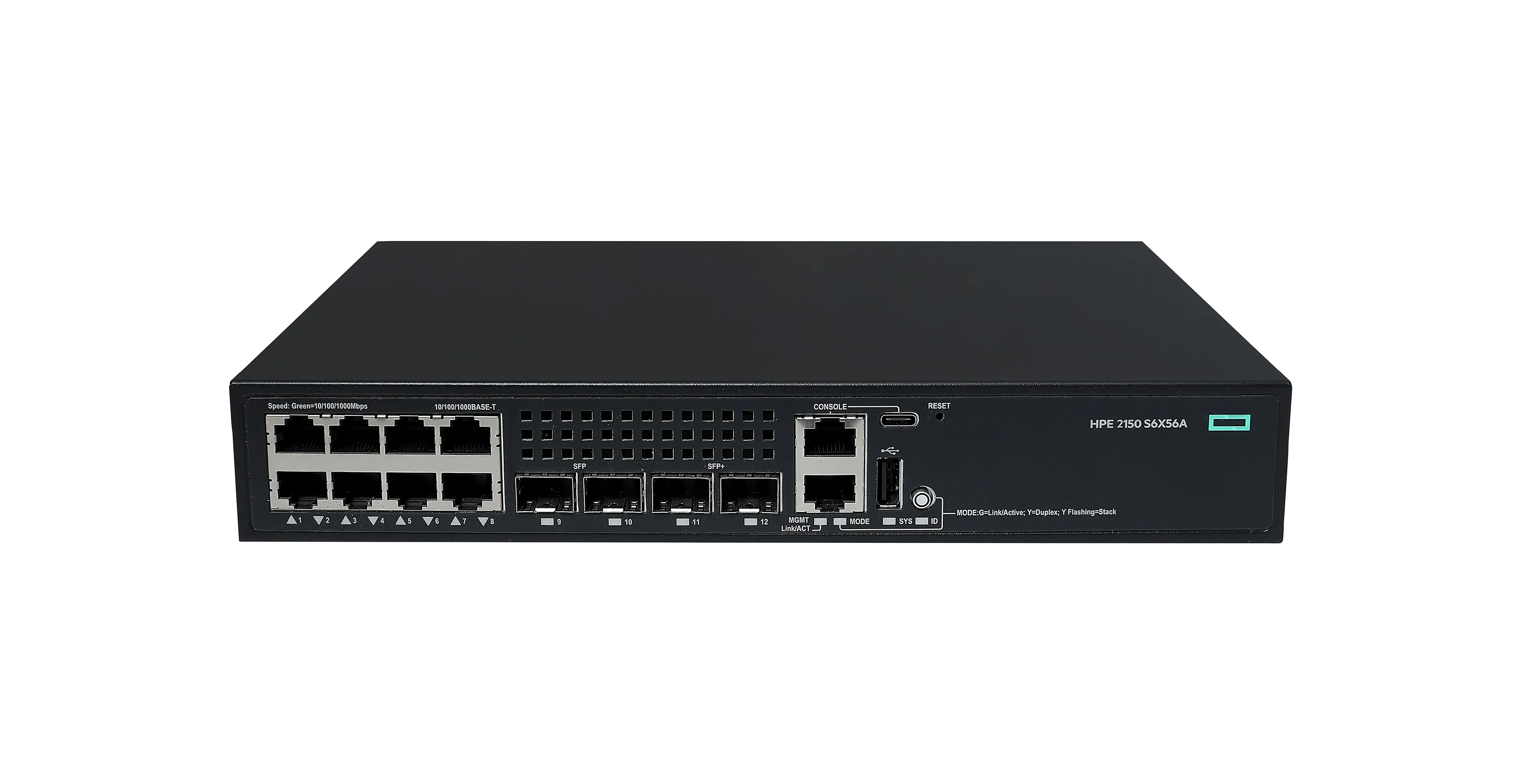 HP Enterprise CW 2150 8p 10M/100M/1G 2p SFP 1G 2p SFP+ 1G/10G switch