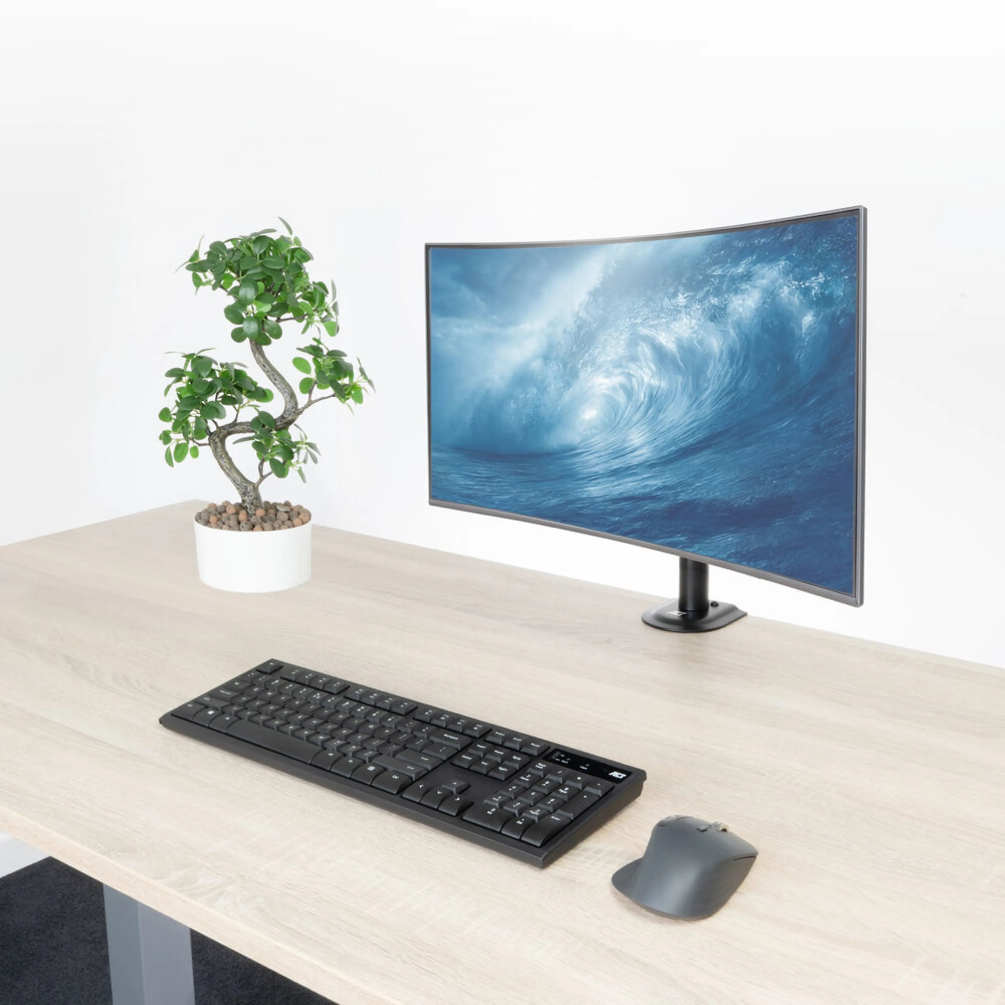 ACT support de refroidissement pivotant pour ordinateur portable - réglable en hauteur - ventilateur USB - antidérapant