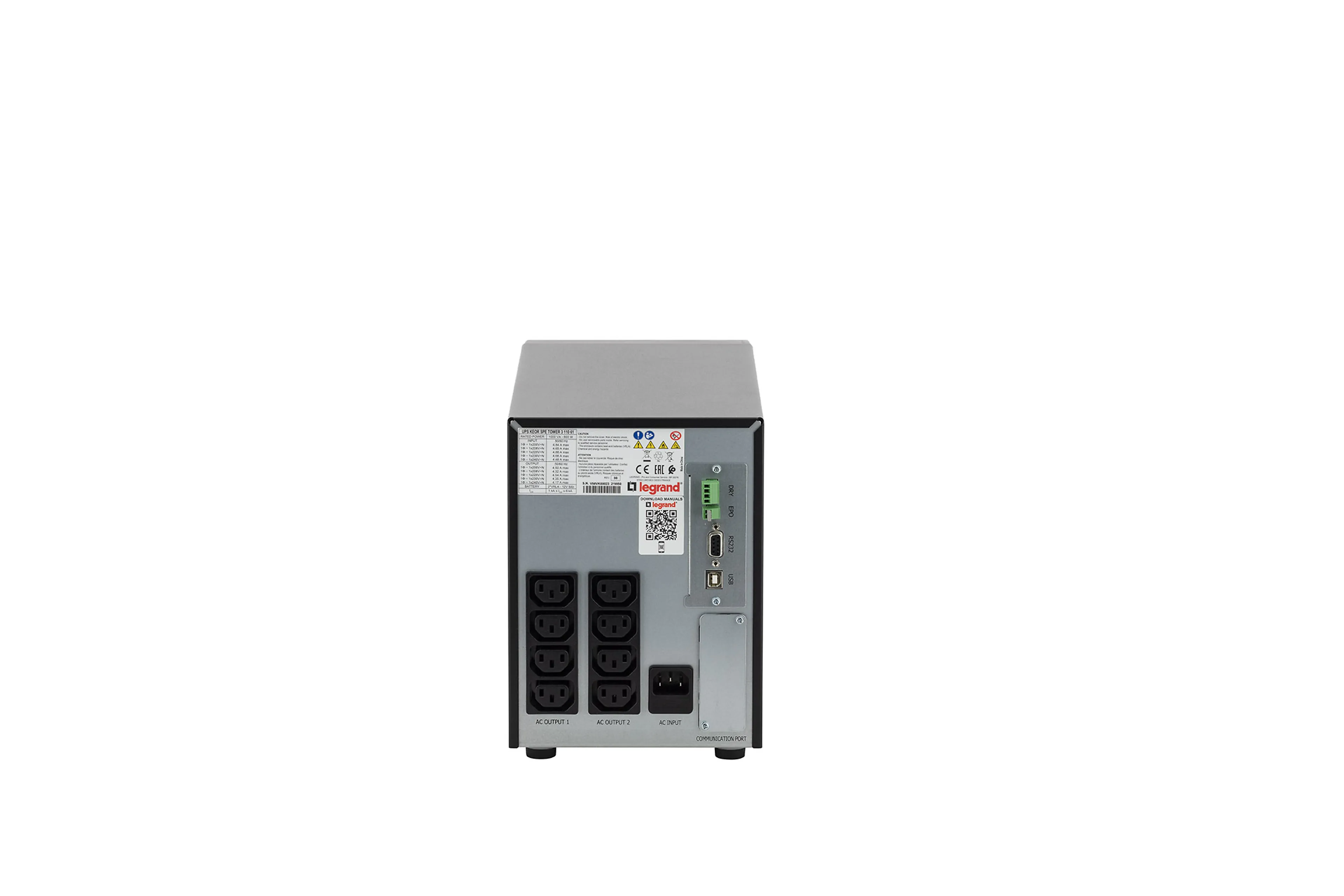 Legrand Keor ASI KEOR SPE tower 1KVA - line-interactive - tower chassis - LCD scherm