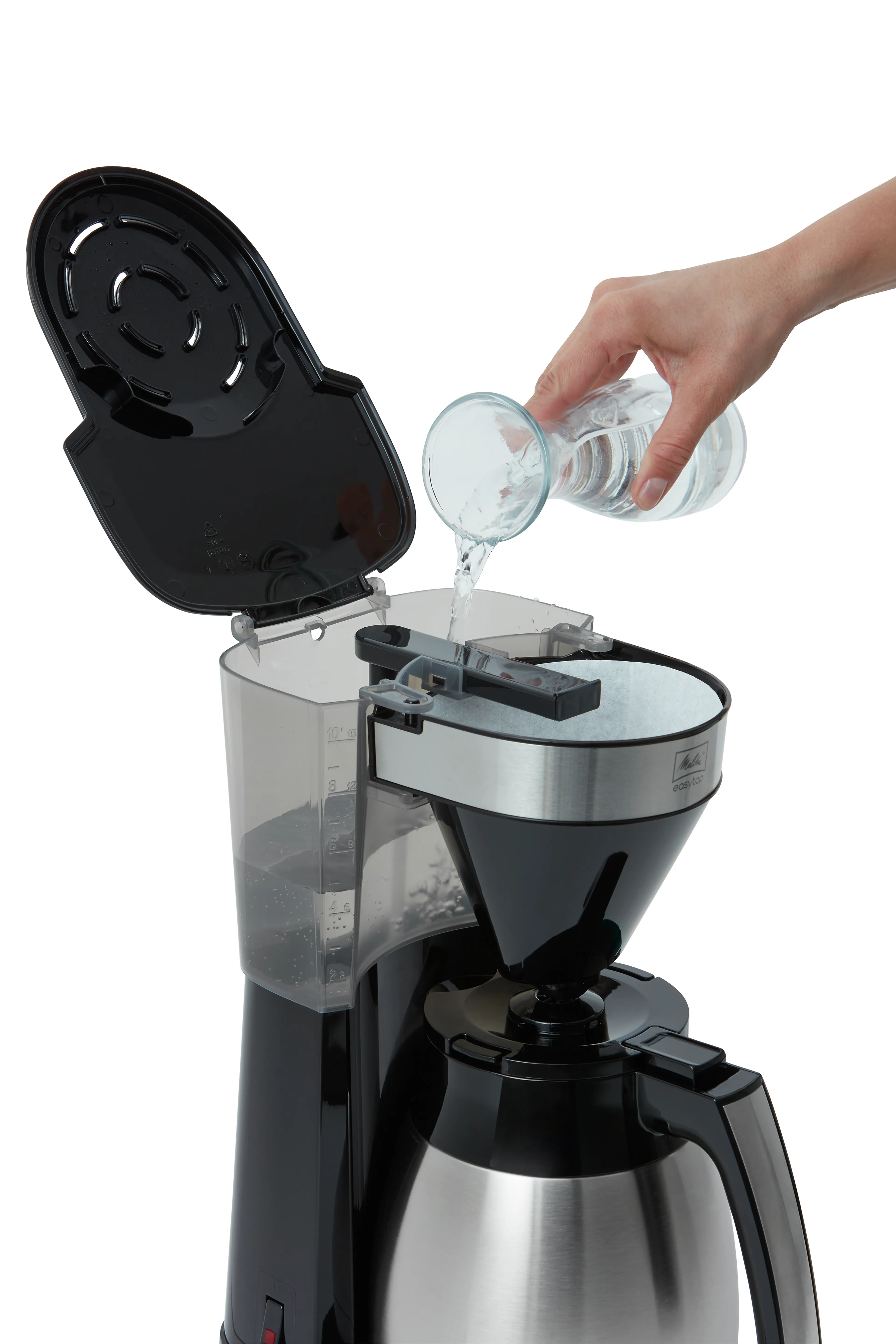 Melitta Easy Top Therm II 1023-10 - 1050W - 1,25 l - 10 kopjes - druppelstop