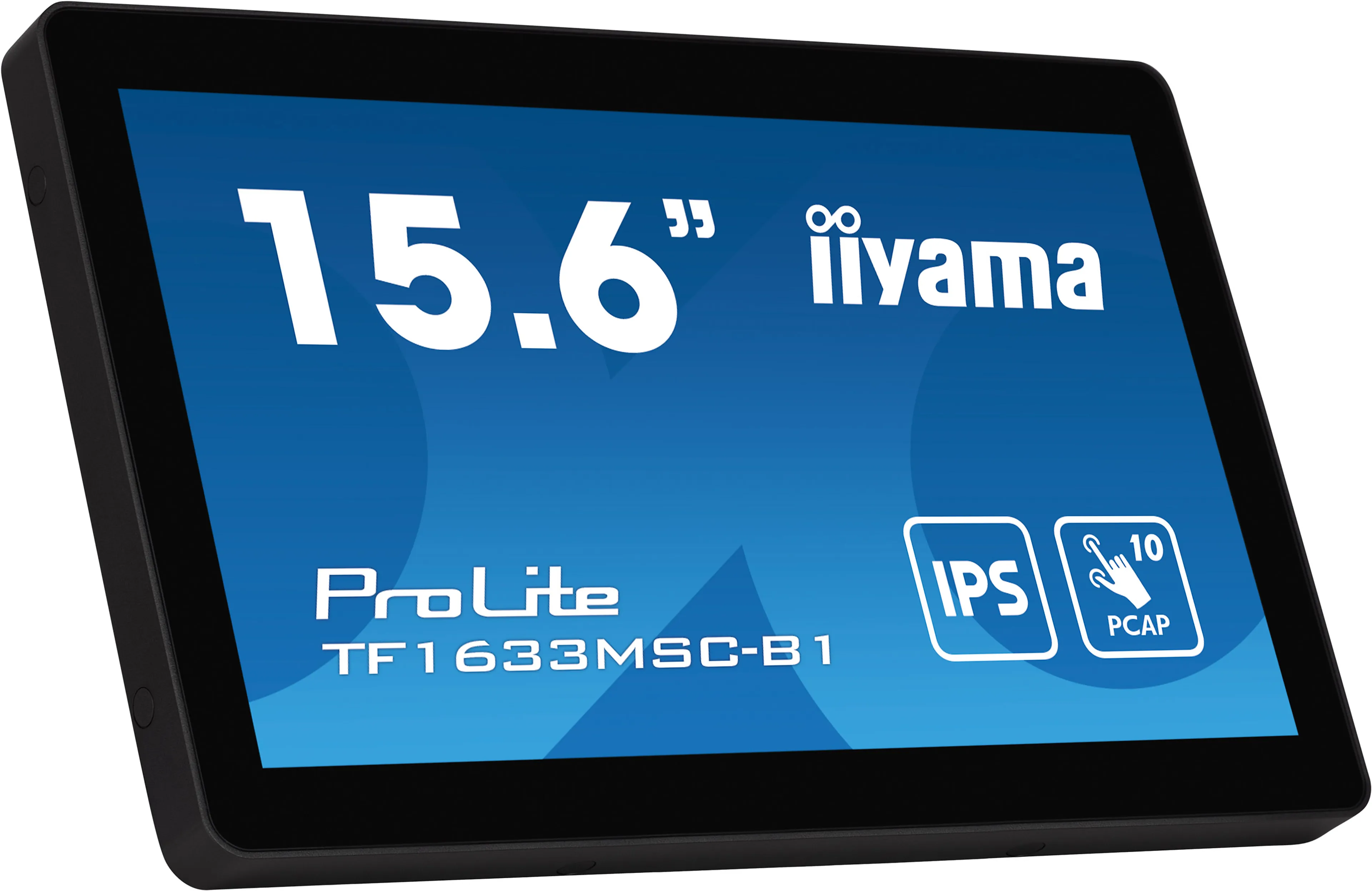 Iiyama ProLite TF1633MSC-B1 - 15.6" - Full HD - IPS - pcap 10 points multi-touch