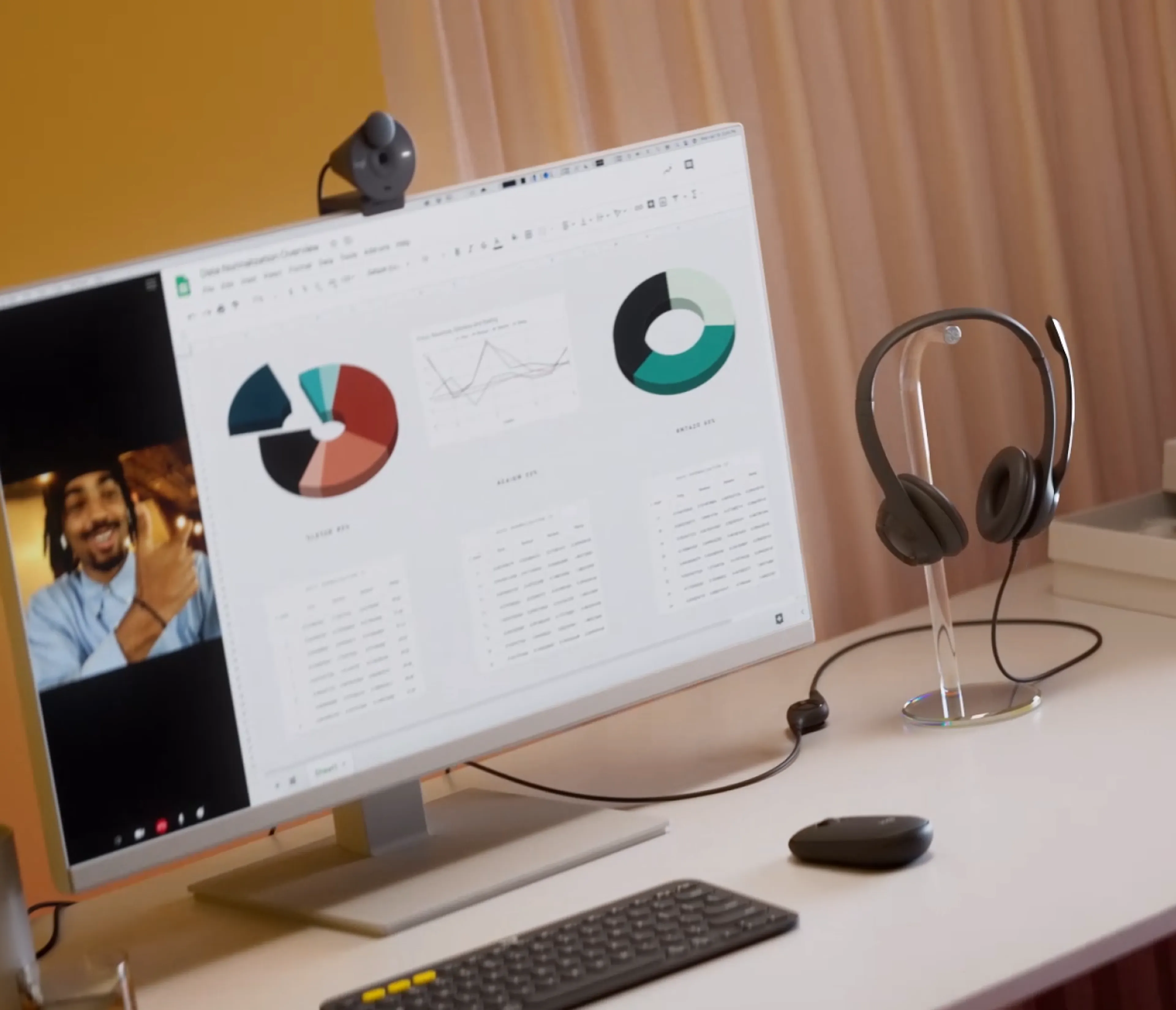 Logitech H390 USB-headset - usb - geluidssolerende microfoon - verstelbare hoofdband