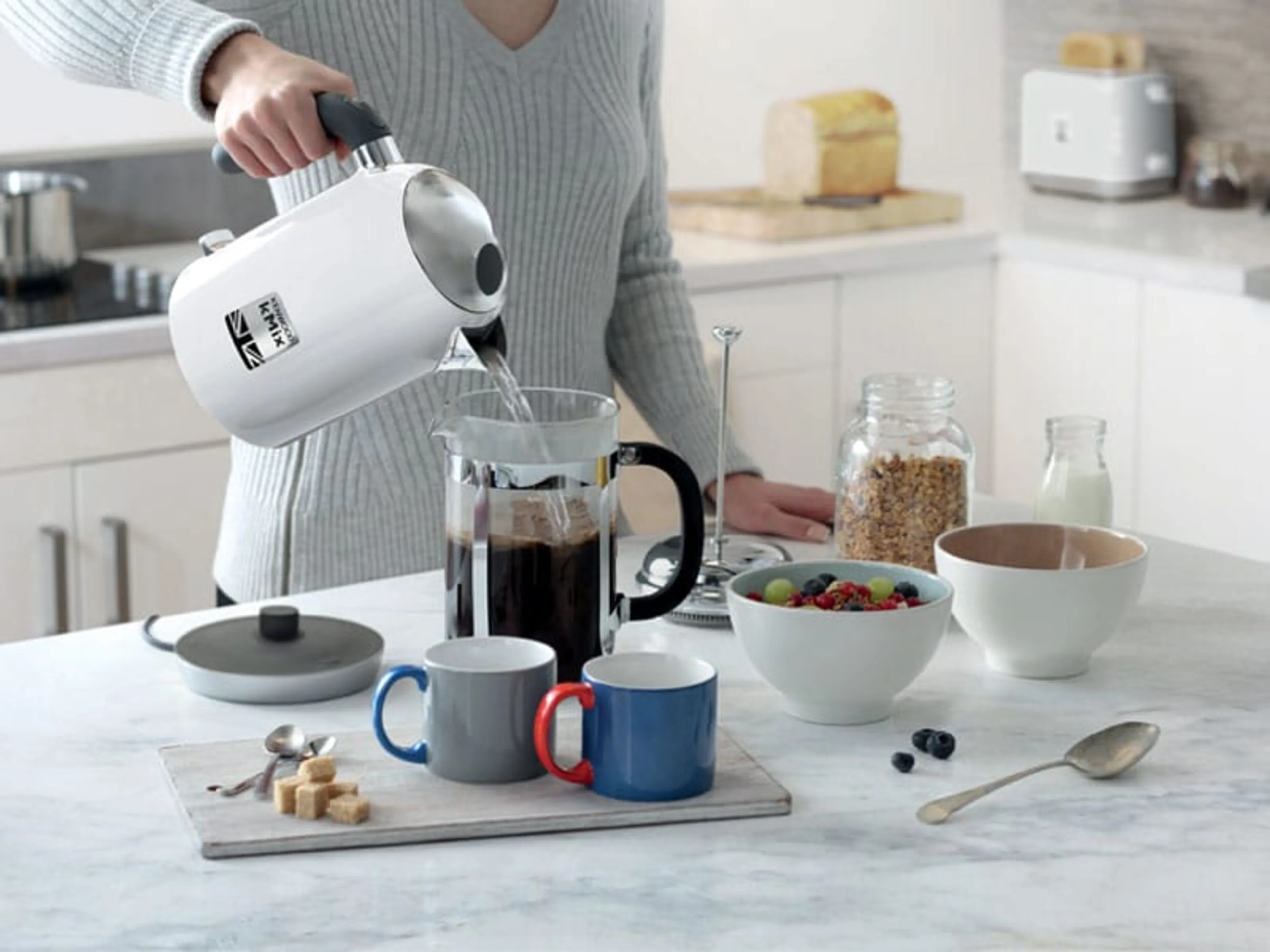 Kenwood Watercooker ZJX650WH - 2200 W - 1 liter