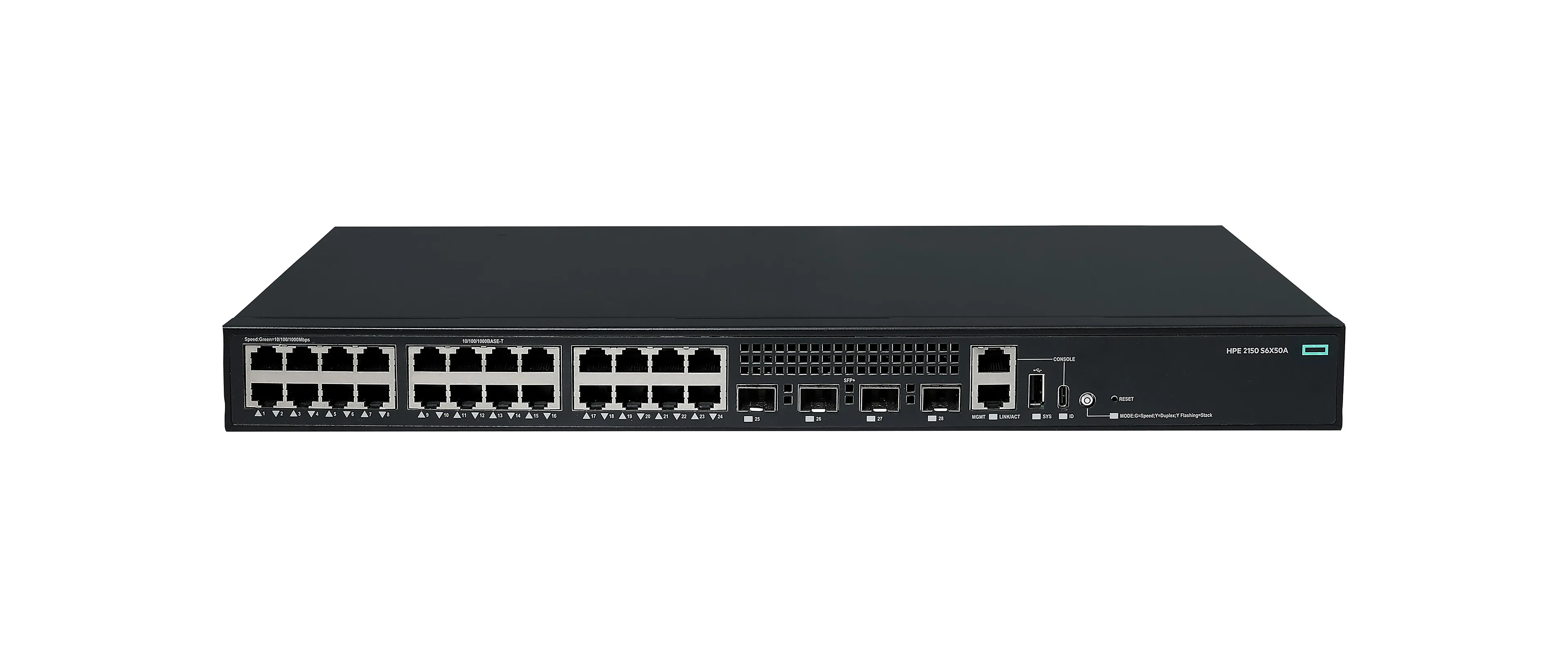 HP Enterprise Networking CW 2150 24p 10M/100M/1G 4p SFP+ 1G/10G switch