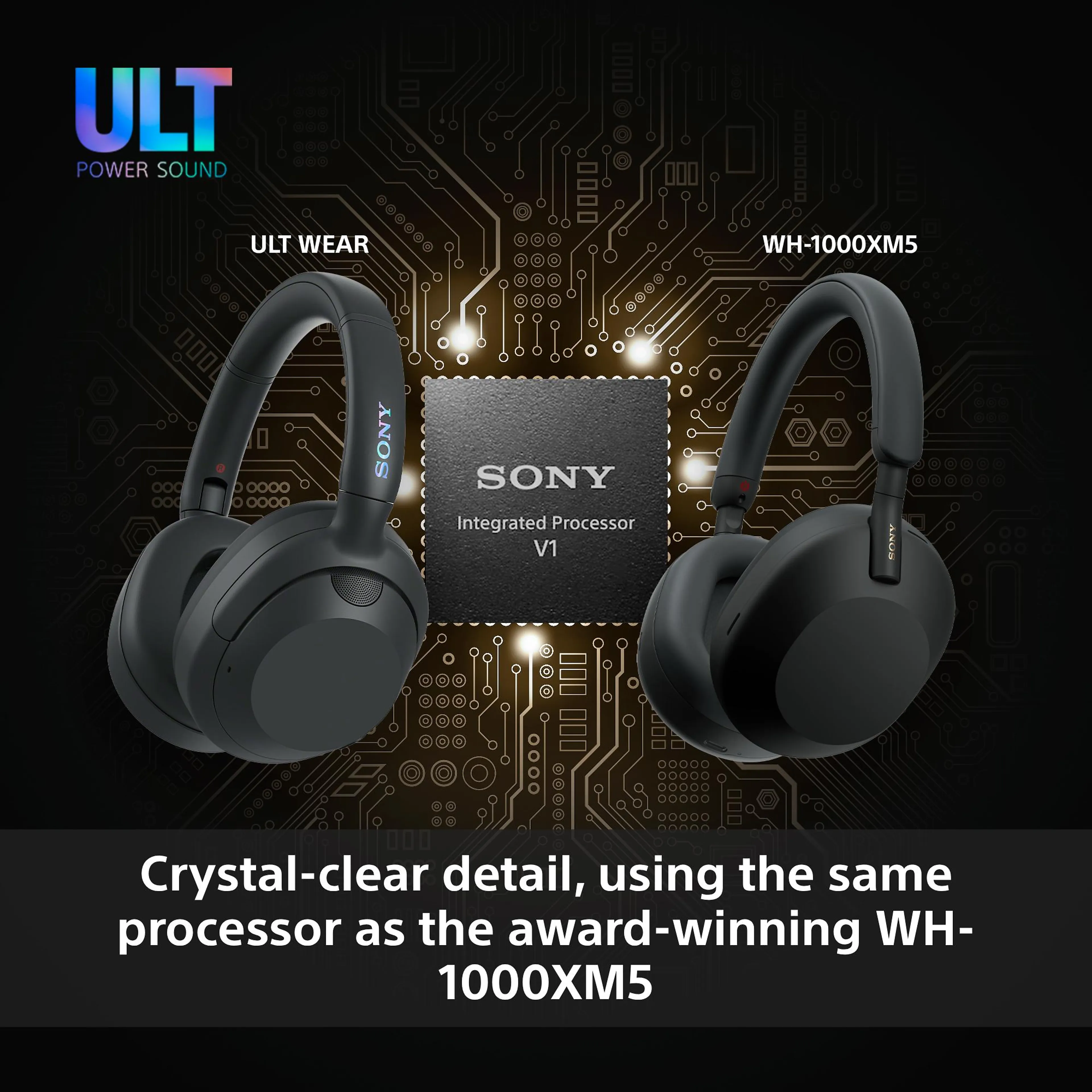 Sony casque sans fil WHULT900NH - bluetooth - noise cancelling - gris