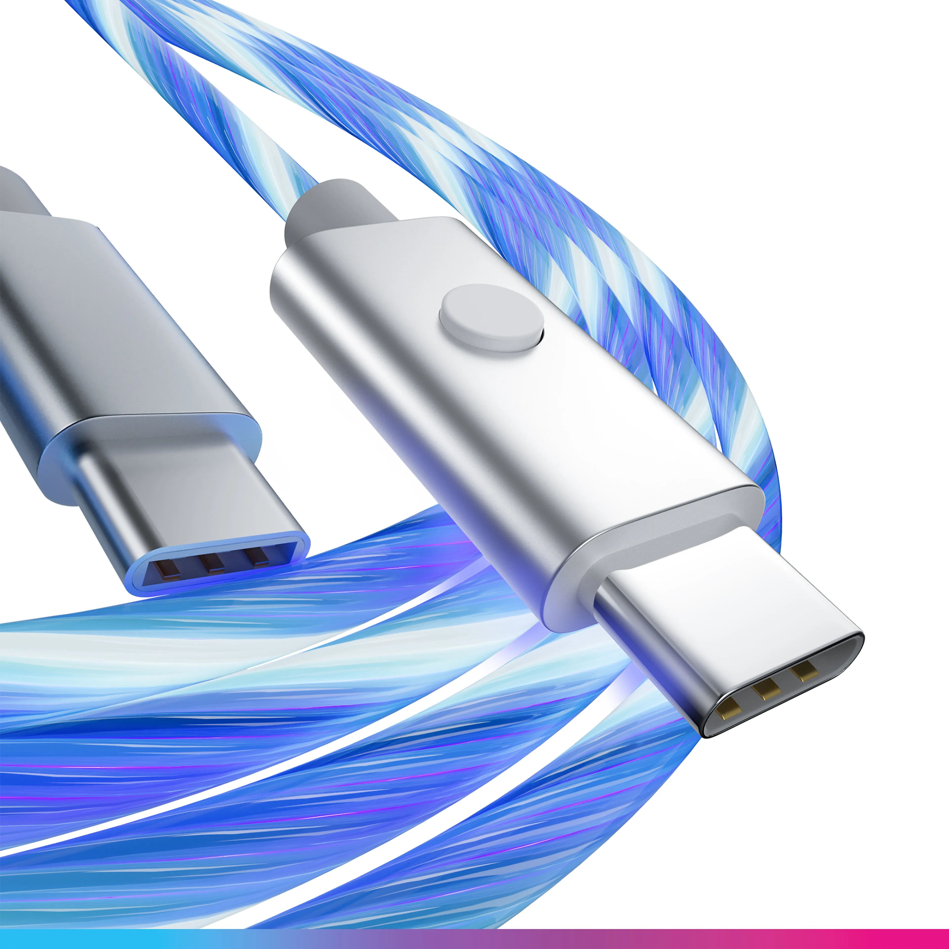 Oniverse usb-c kabel ONI-CAB1-CTYPEC2 - snel opladen - 2 meter - led-indicator