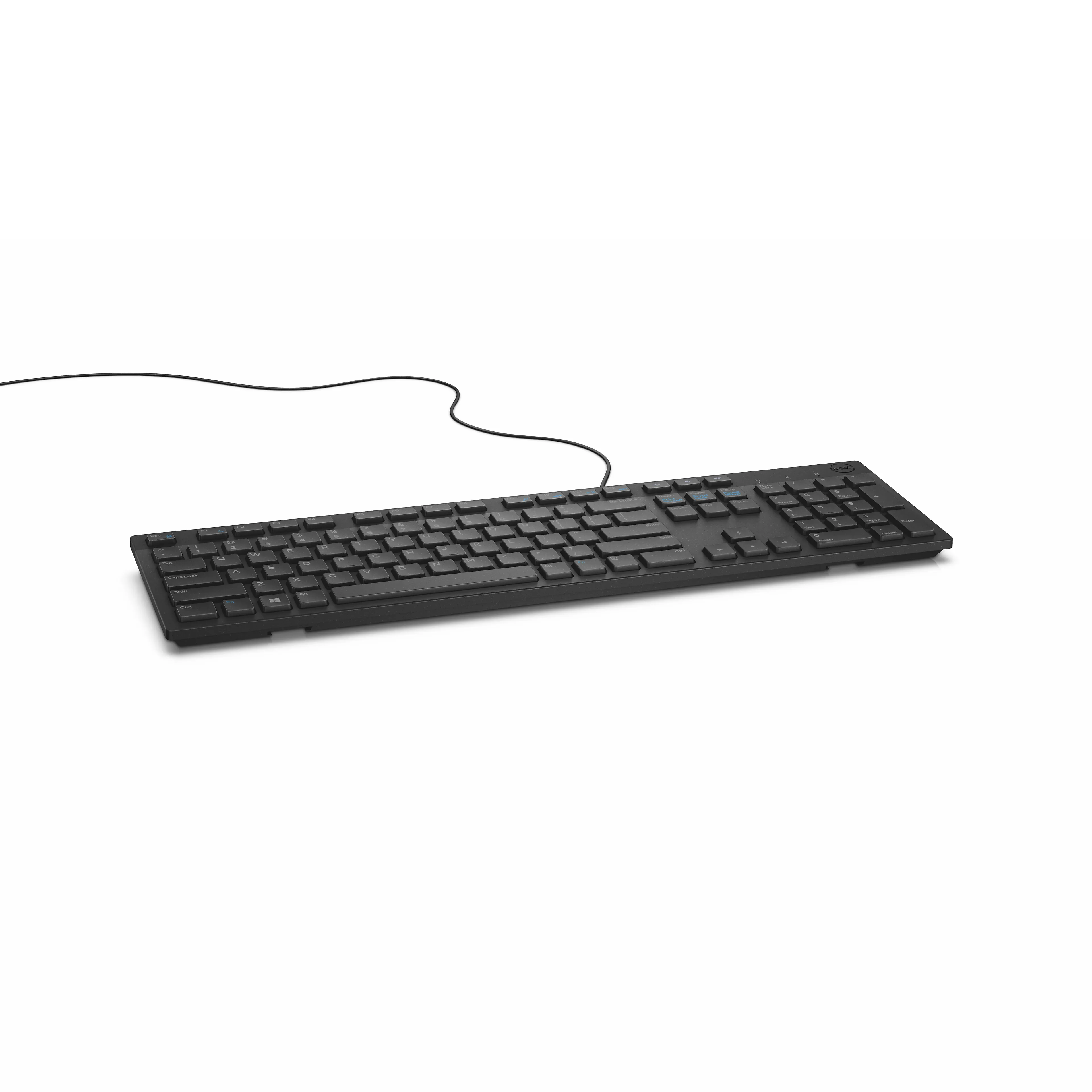Dell bekabeld toetsenbord KB216 - us internationaal - zwart