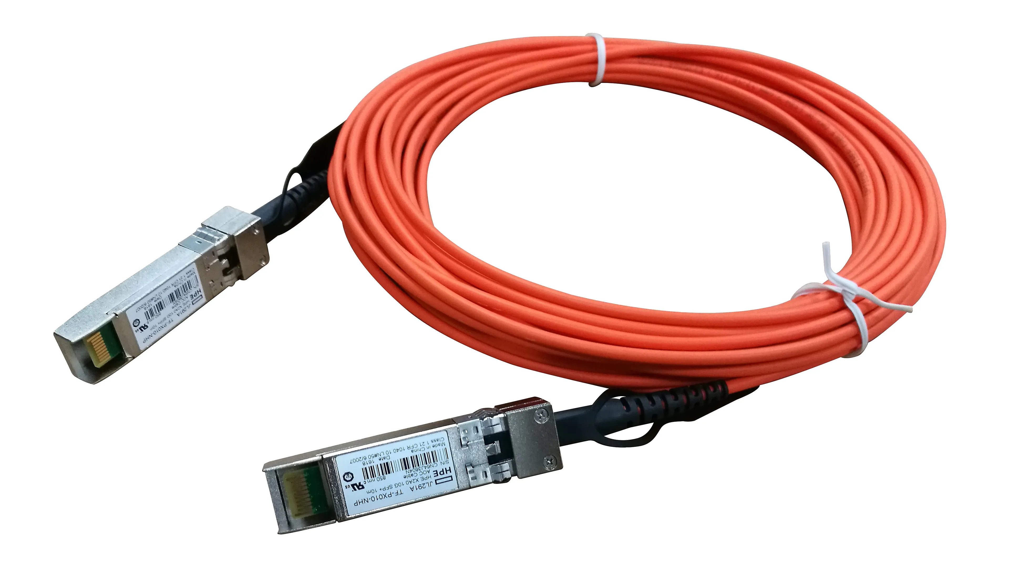 HP Enterprise networking X2A0 10G SFP+ tot SFP+ 10m actieve optische kabel
