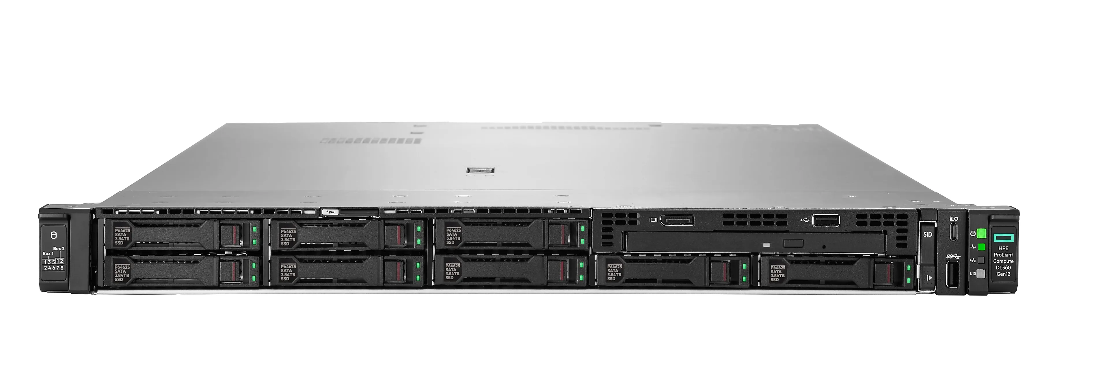 HP Enterprise ProLiant DL360 Gen12 6515P - 16 cores - 64GB RAM - 8SFF - 480GB SSD - 2x1000W voeding
