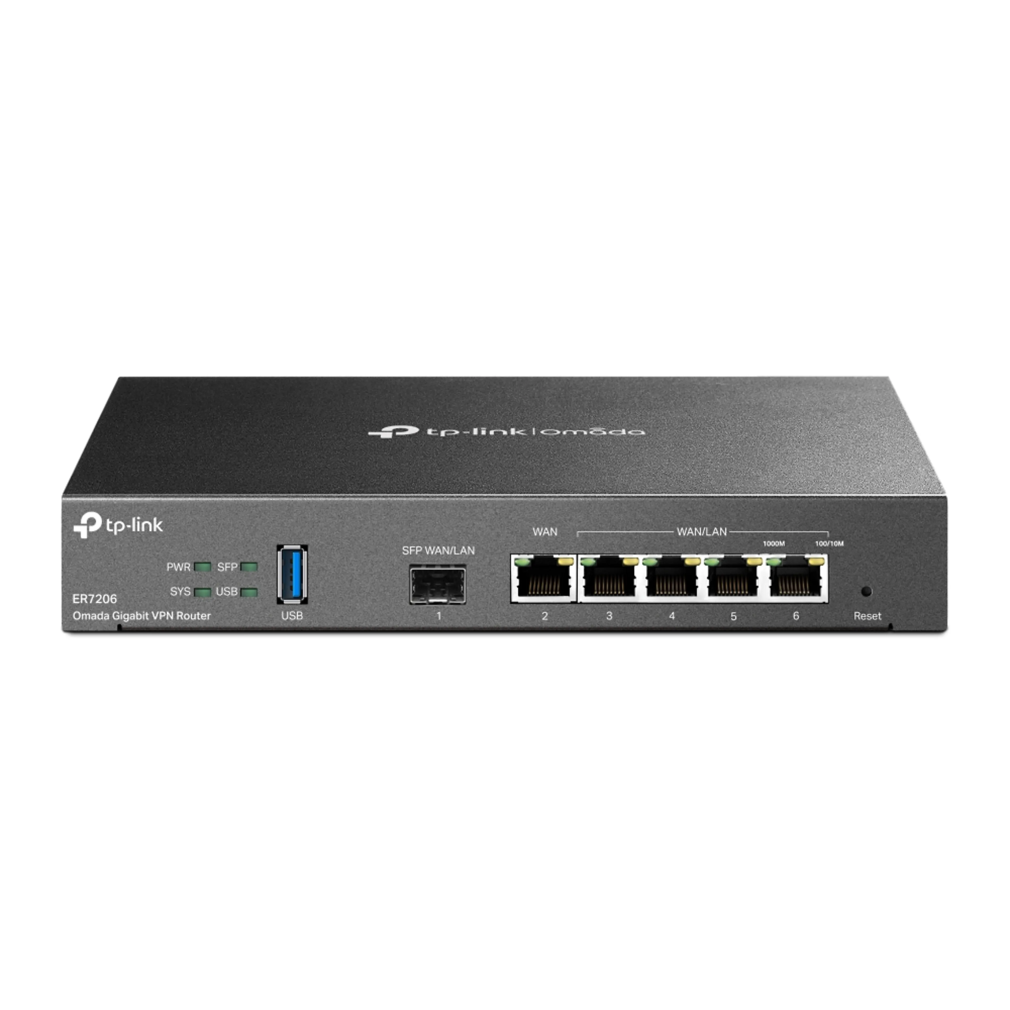 TP-Link Omada ER7206 - 5 WAN-poorten - Gigabit - VPN Router