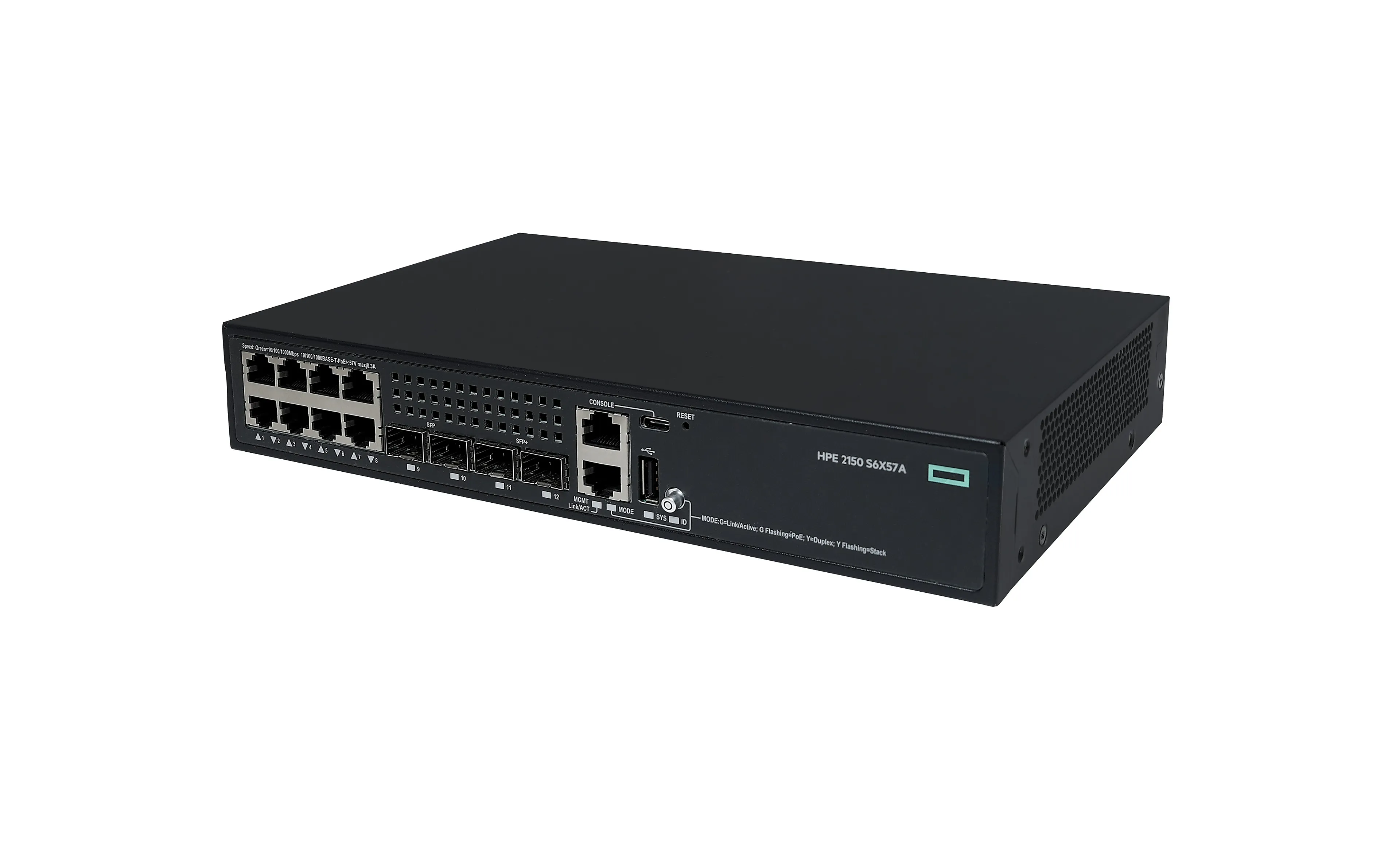 HP Enterprise CW 2150 8p 10M/100M/1G PoE+ 2p SFP 1G 2p SFP+ 1G/10G 125W