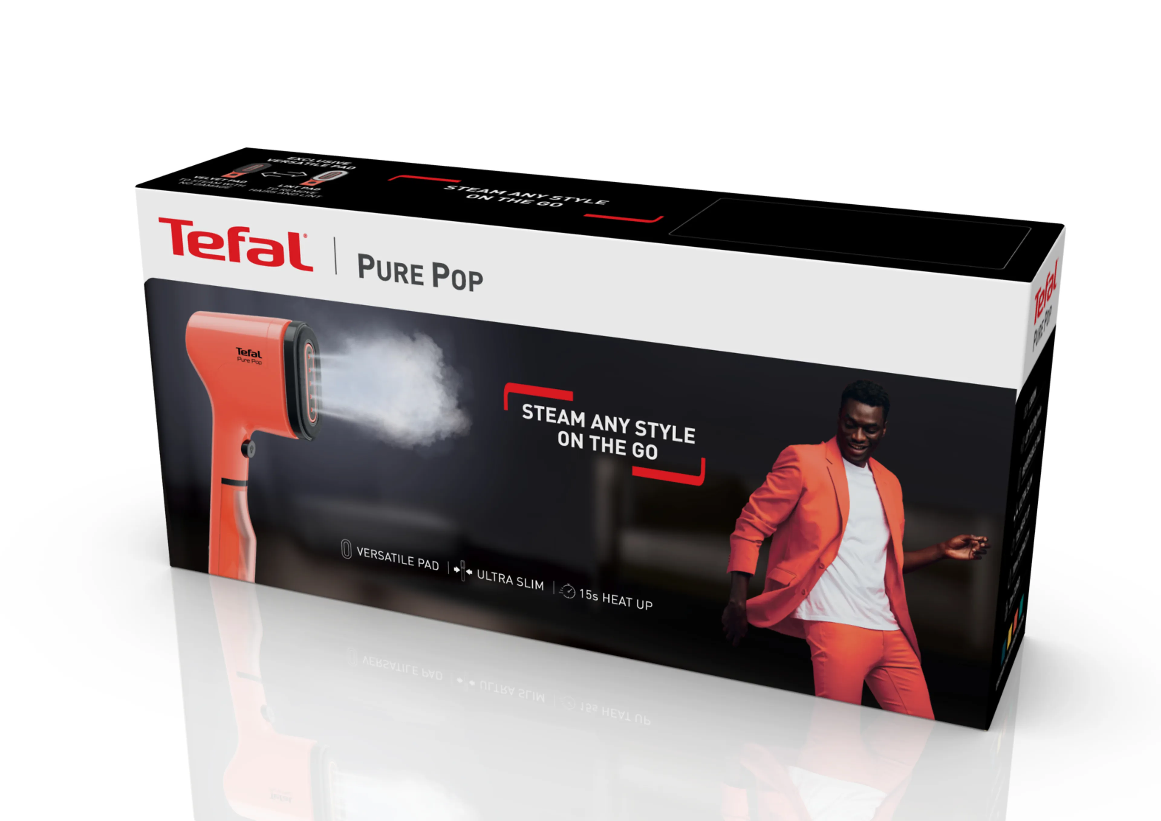 Tefal Pure Pop kledingstomer - Coral