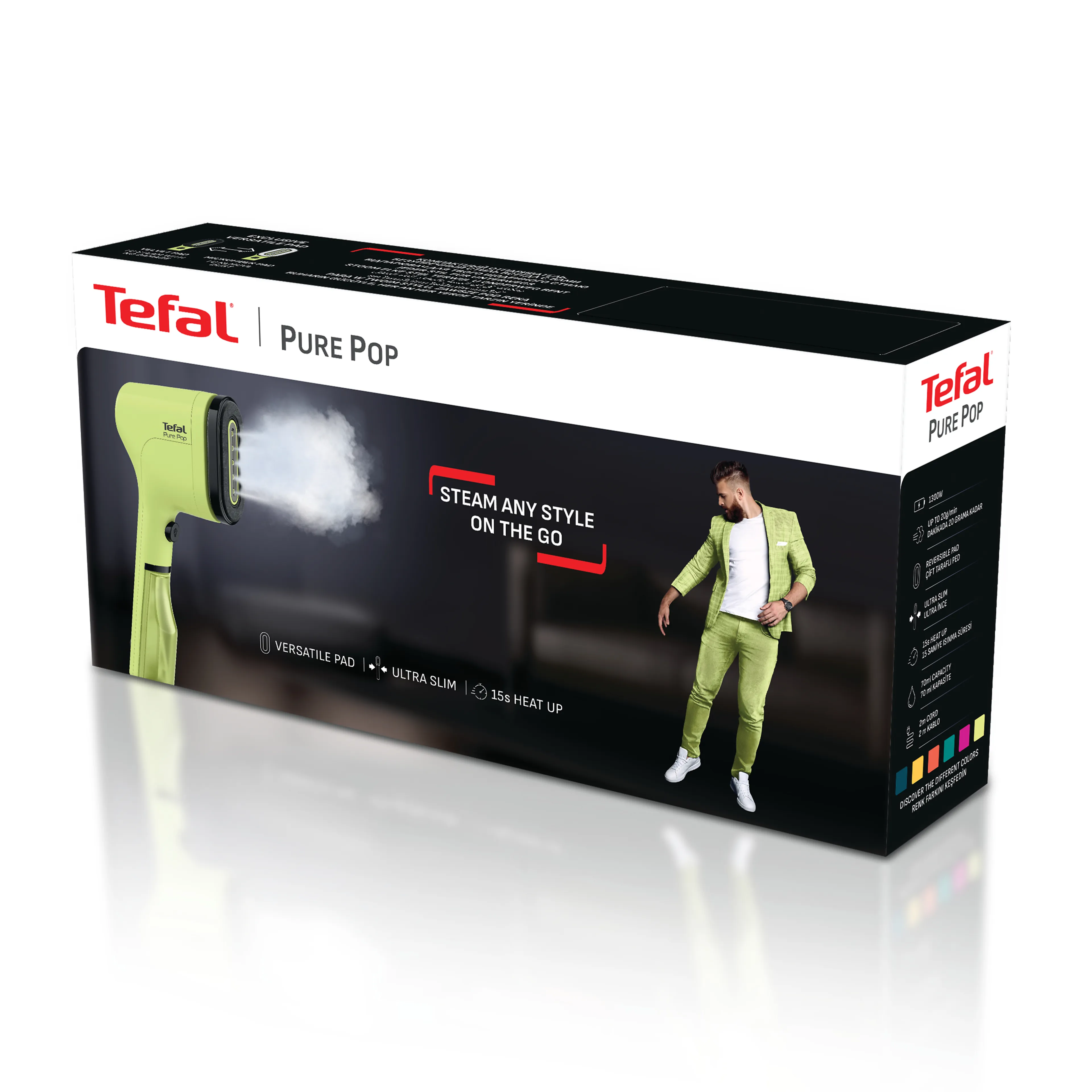 Tefal Pure Pop TEF-DT2025F0 - kledingstomer - lemon curd