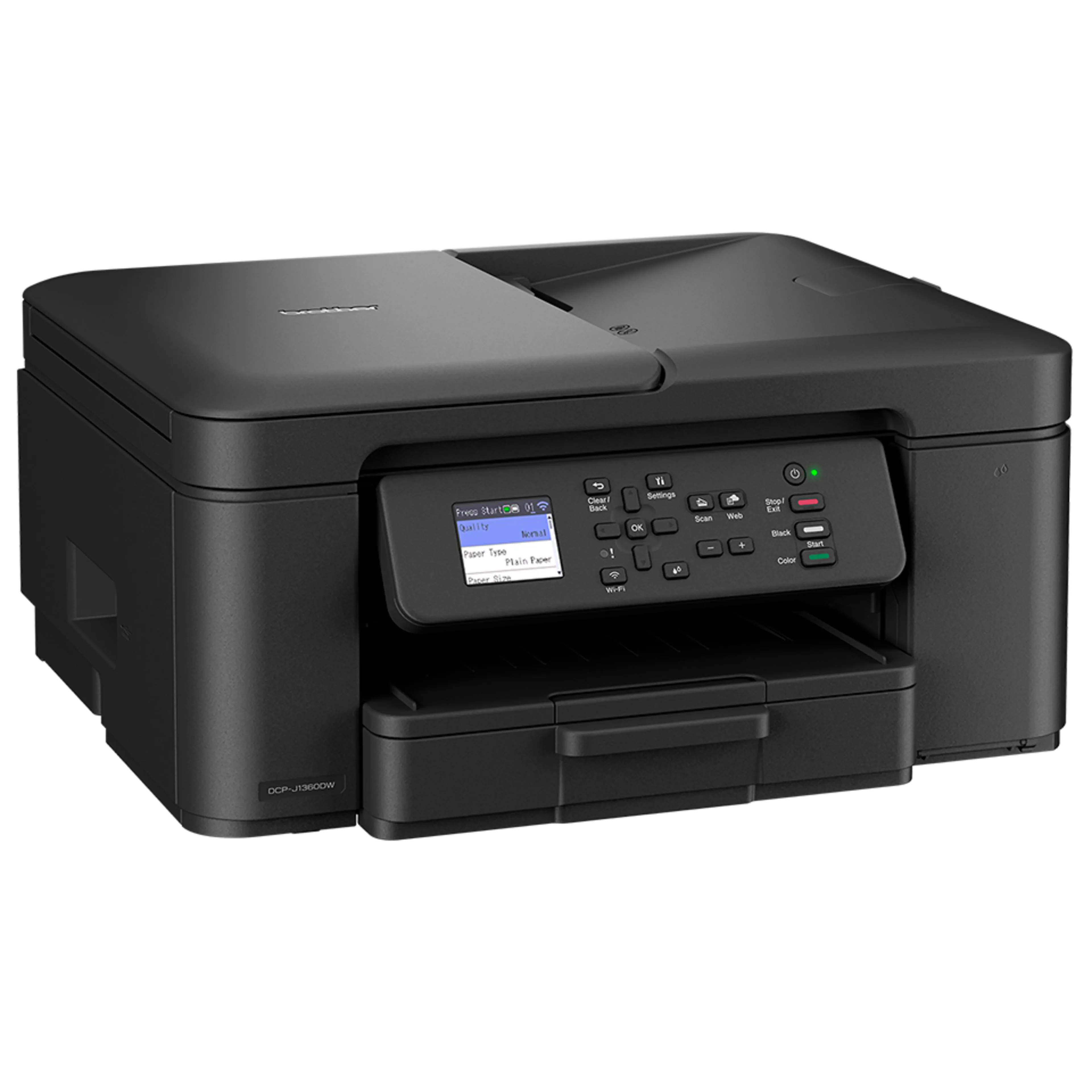 Brother DCP-J1360DW all-in-one kleureninkjetprinter - draadloos - lcd kleurenscherm - papierlade 150 vel
