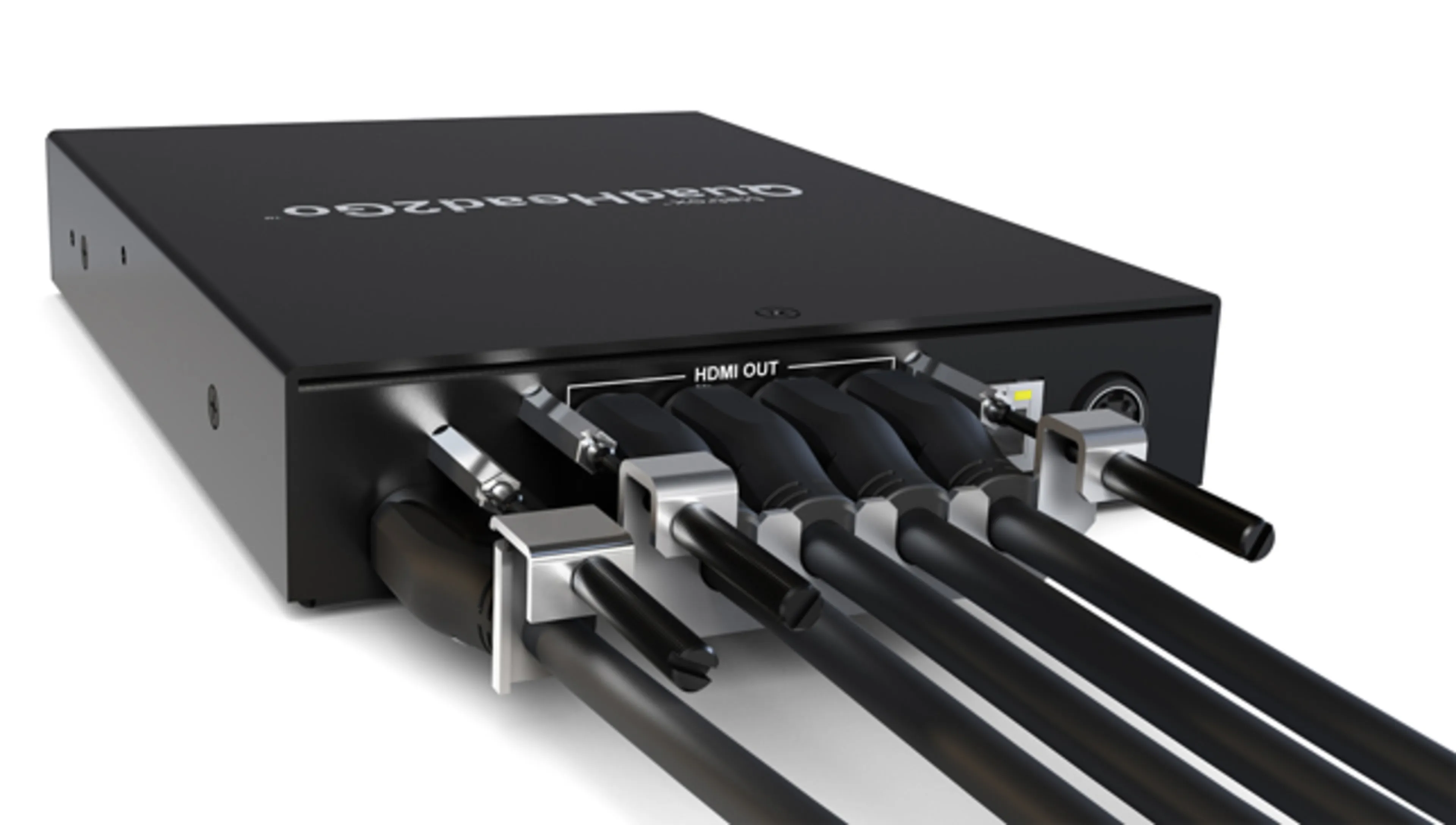 Matrox Secure cable solution for QuadHead2Go appliance HDMI outputs