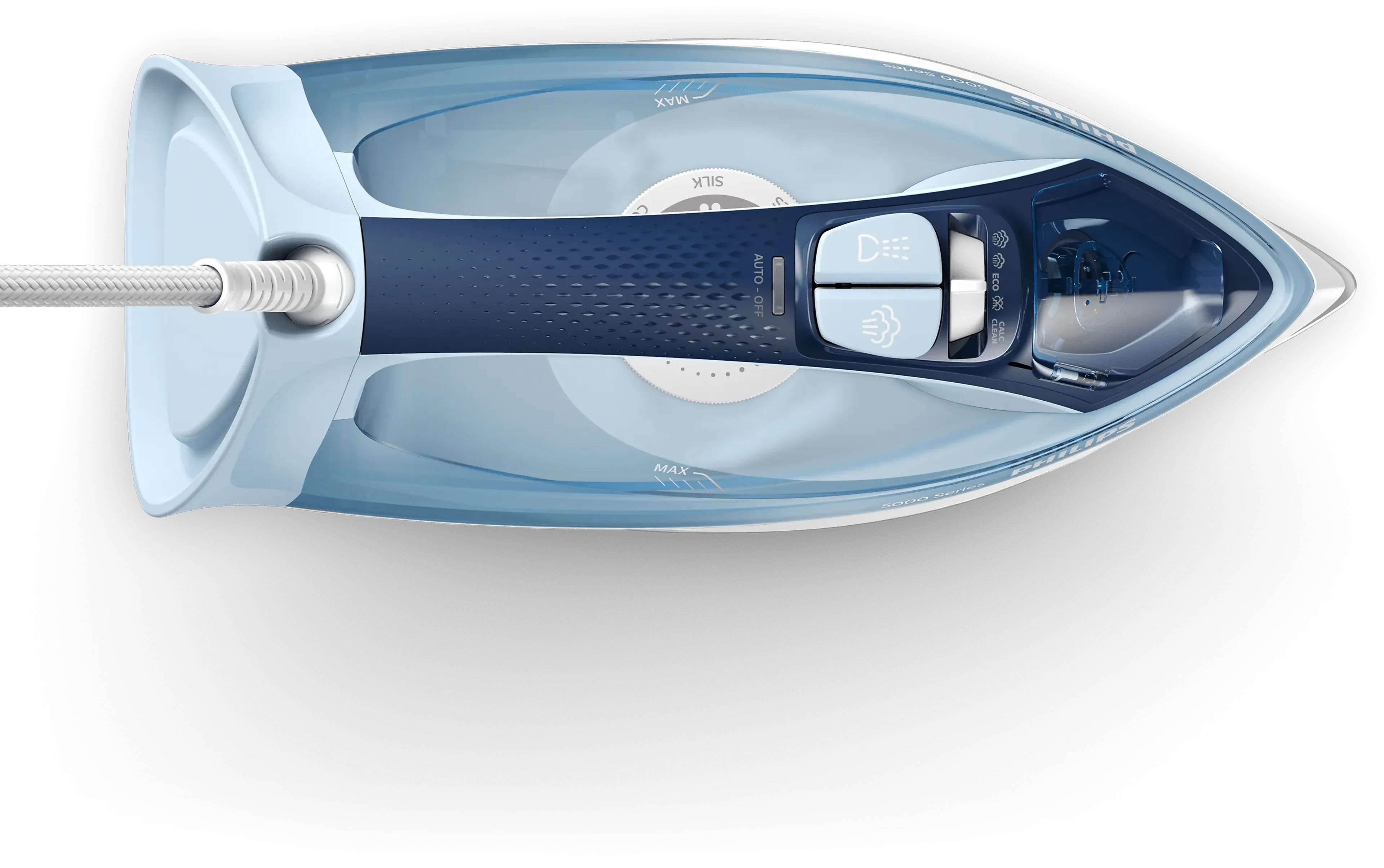 Philips 5000 series DST5030/20 - 2400W - SteamGlidePlus - CoS45g/min - SoS180g