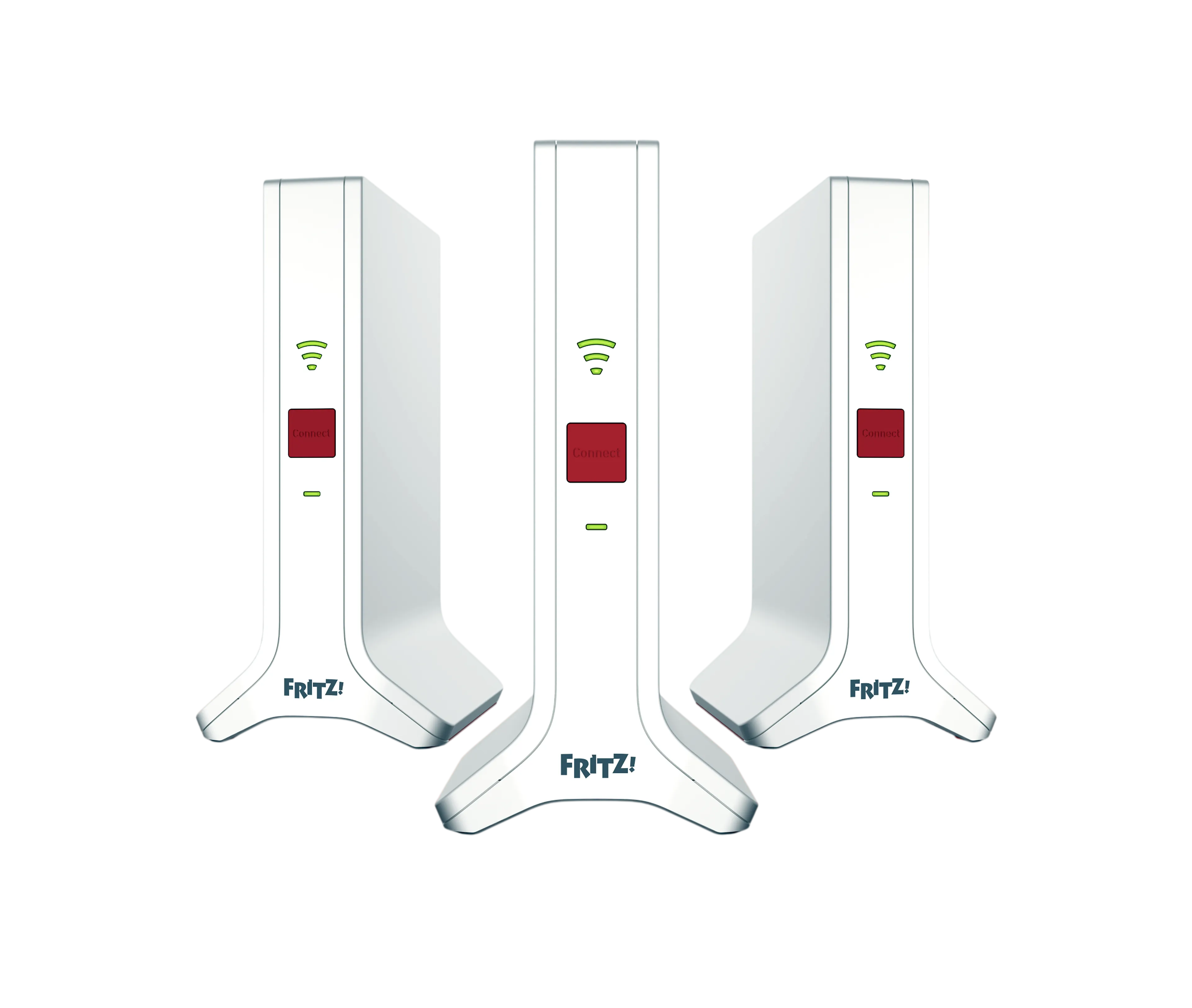 AVM FRITZ!Mesh Set 4200 3-pack - Wi-Fi 6 tribande - pack de 3 répéteurs - couverture réseau Mesh