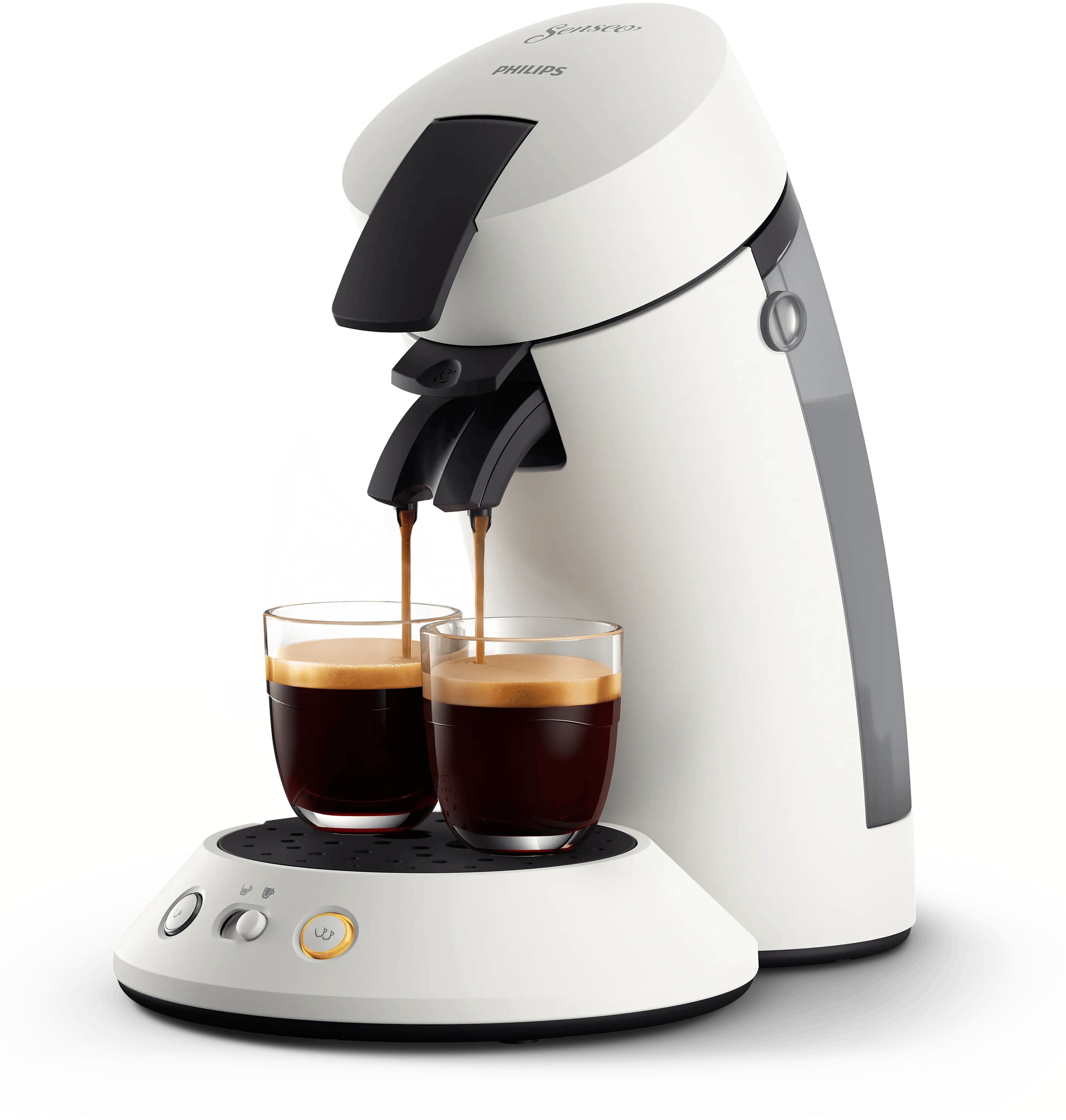 Philips Original Plus CSA210/10 - koffiemachine - wit - intensity select