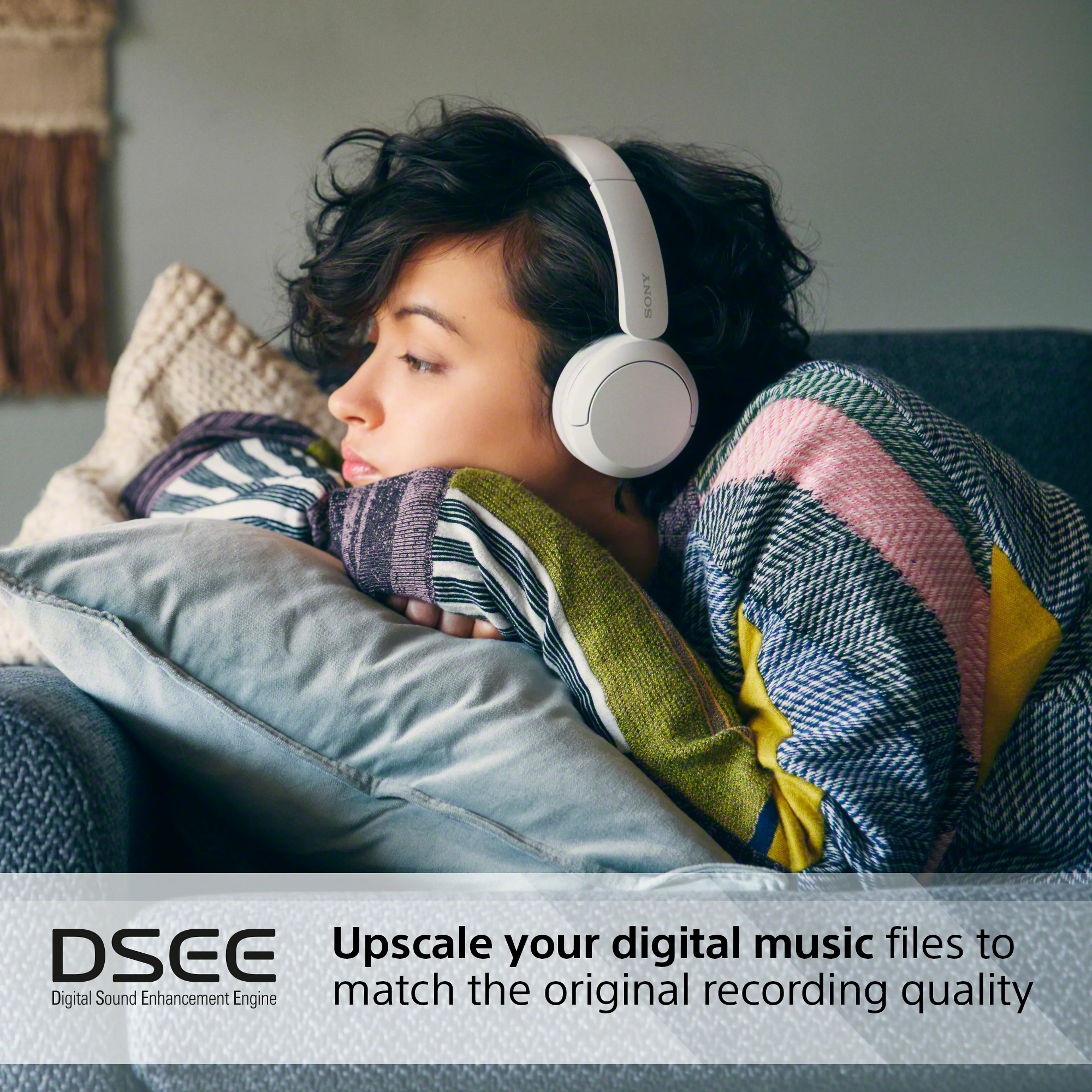 Sony wireless hoofdtelefoon WH-CH520 draadloos