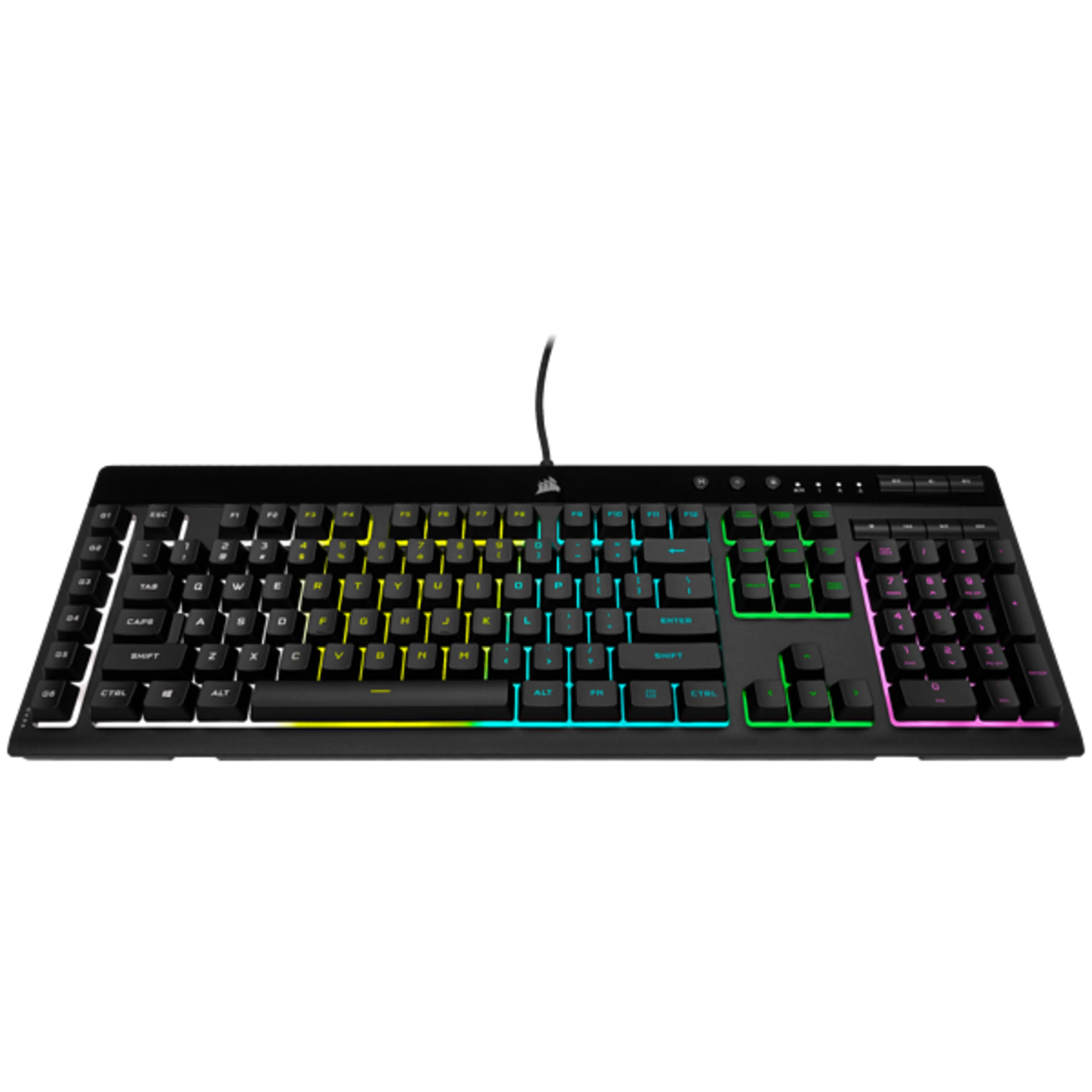 Outlet K55 RGB PRO - gaming - USB 2.0 Type-A - 111 toetsen - IP42 bescherming